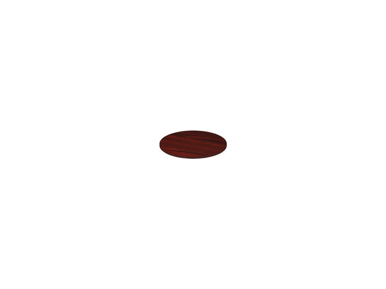 Lorell 1-1/2" Round Top 42" Mahogany 34352