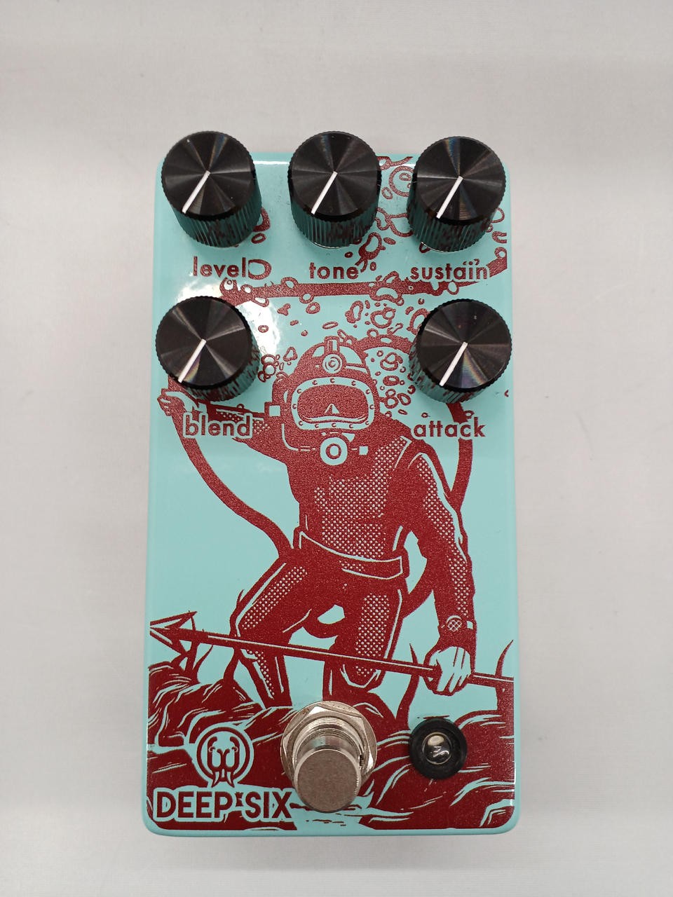 Walrus Audio Deep Six Compressor Guitar Pedal Fully Analog Used