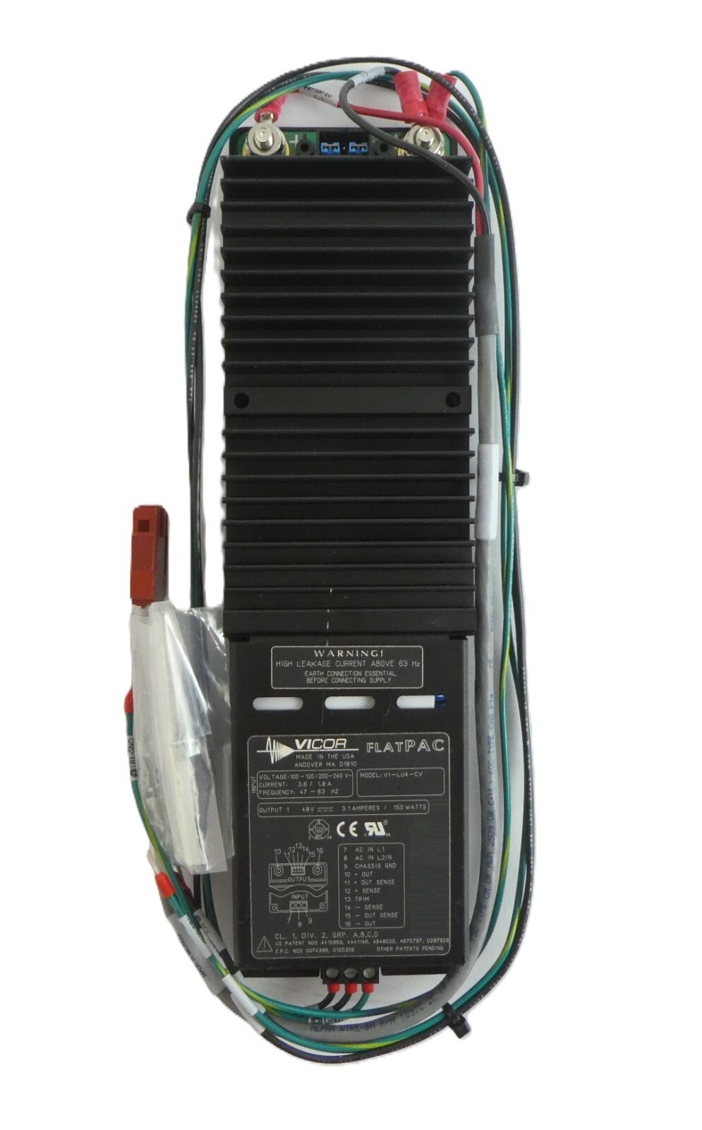 Vicor VI-LU4-CV Switching Power Supply Module Flatpac AMAT New Surplus