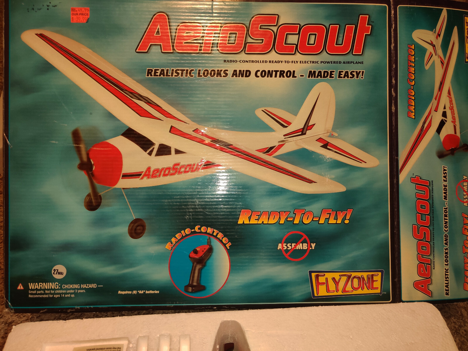Flyzone Aeroscout HCAA1990. COMPLETE. RARE
