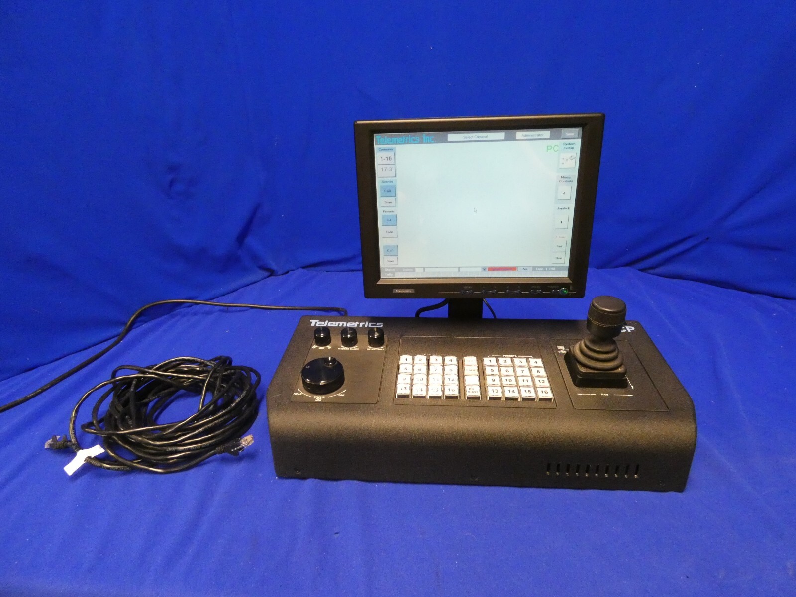 Telemetrics RCP-TS Touchscreen Control System w/ RCP-TS-DM LCD Monitor