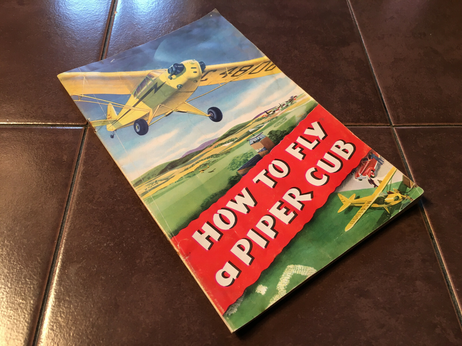 Vintage, Original How to Fly Training Booklet by Piper