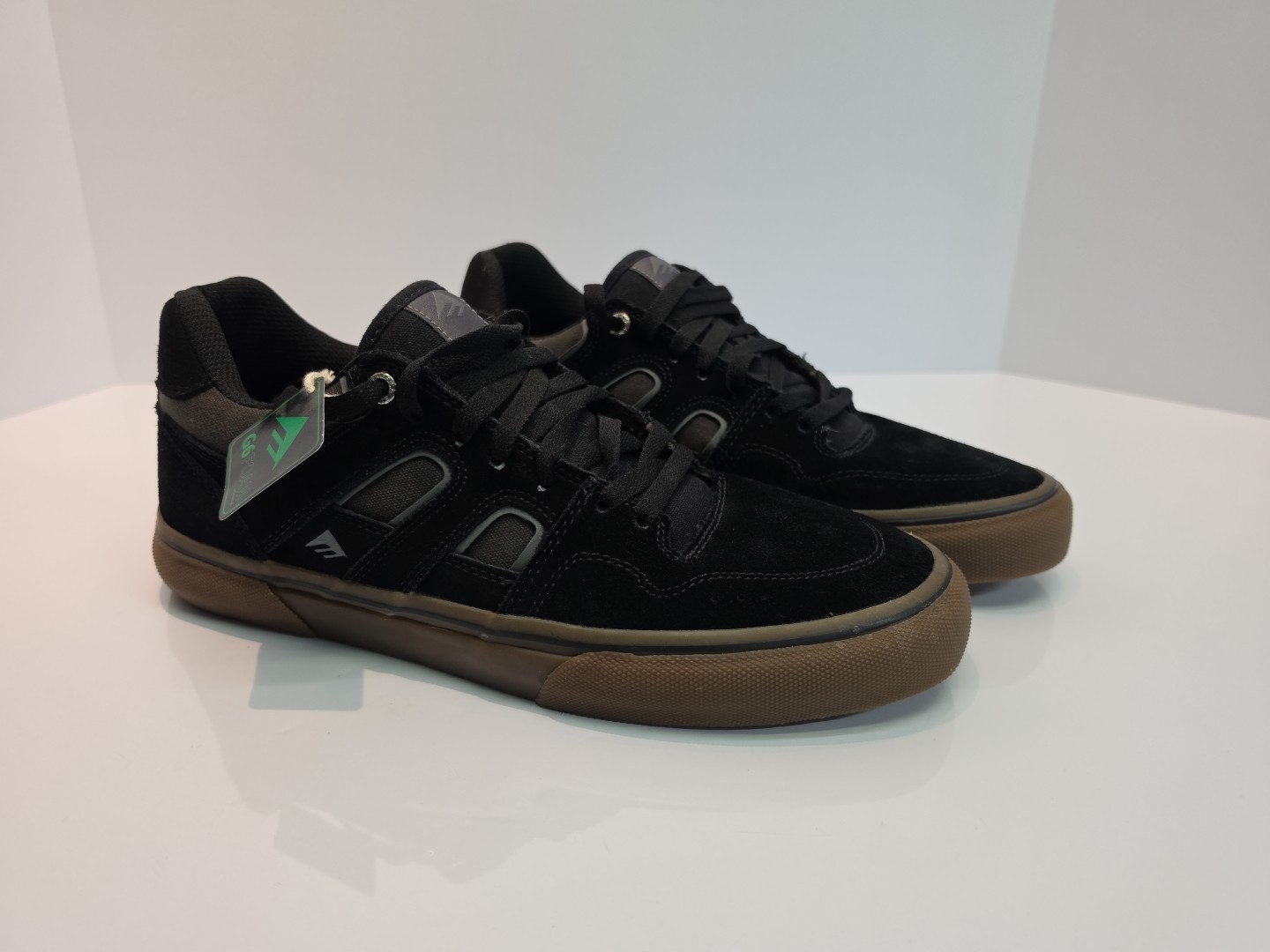 Emerica Tilt G6 Vulc Men's Skateboarding Shoes Black/Grey/Gum Medium Size 10