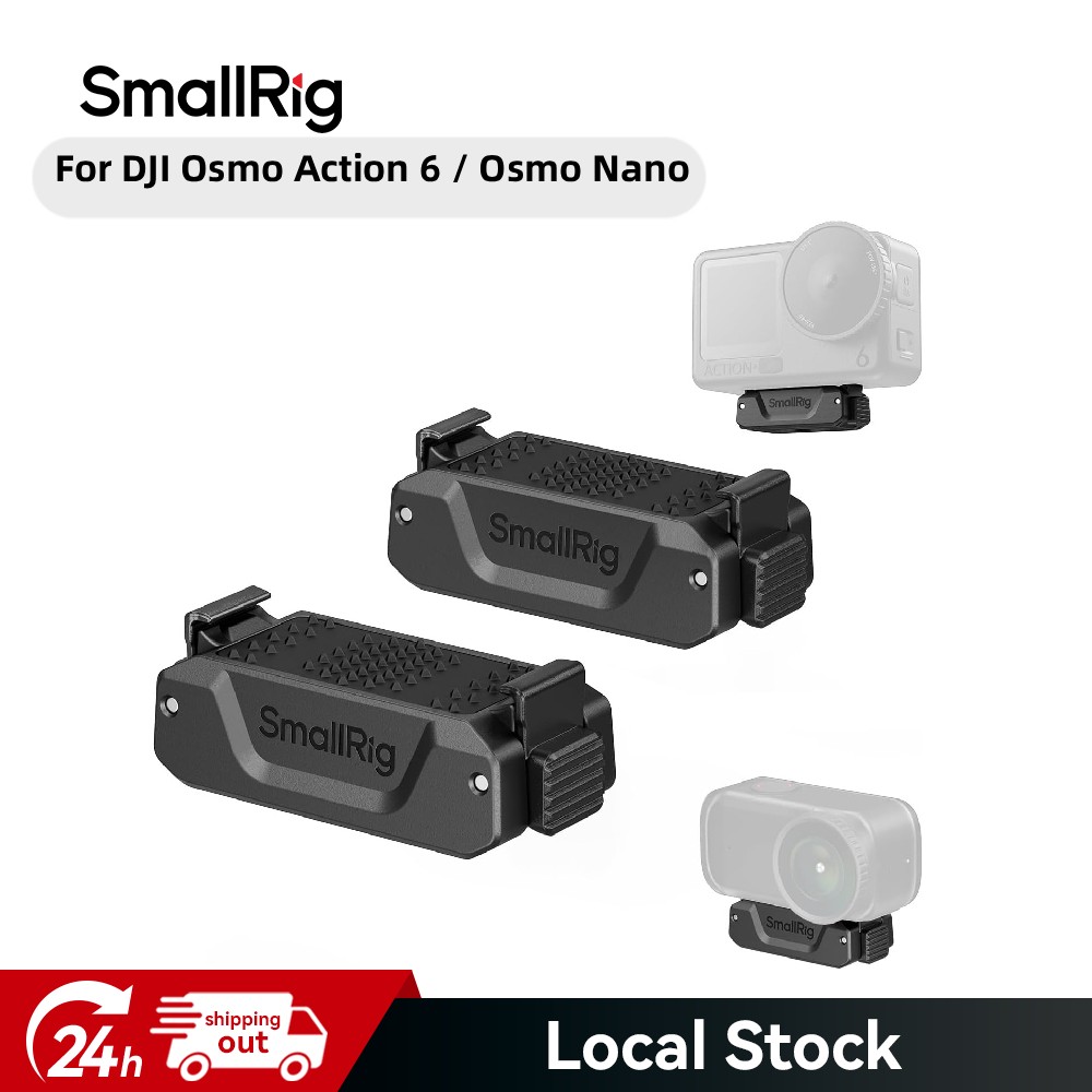SmallRig Action 6 / Nano Magnetic Quick-Release Adapter Mount with 1/4" Thread