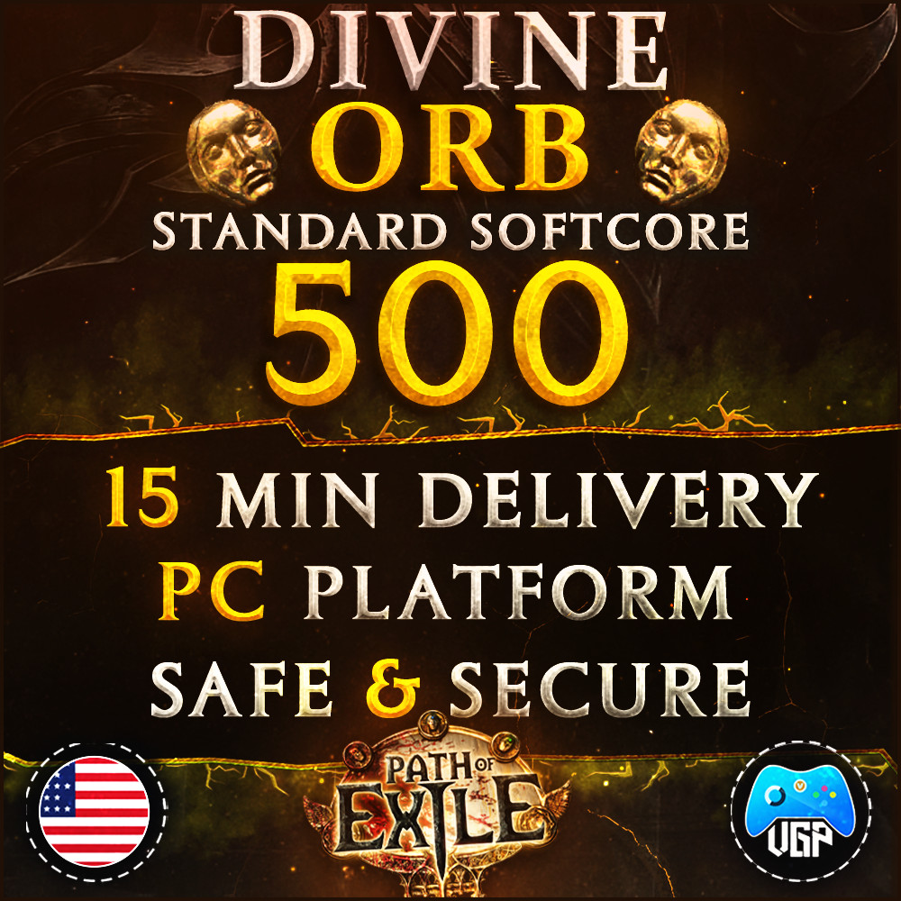 Divine Orbs Path of Exile 1 STANDARD SC 🔥500🔥 PoE Standard Softcore Divine Orb