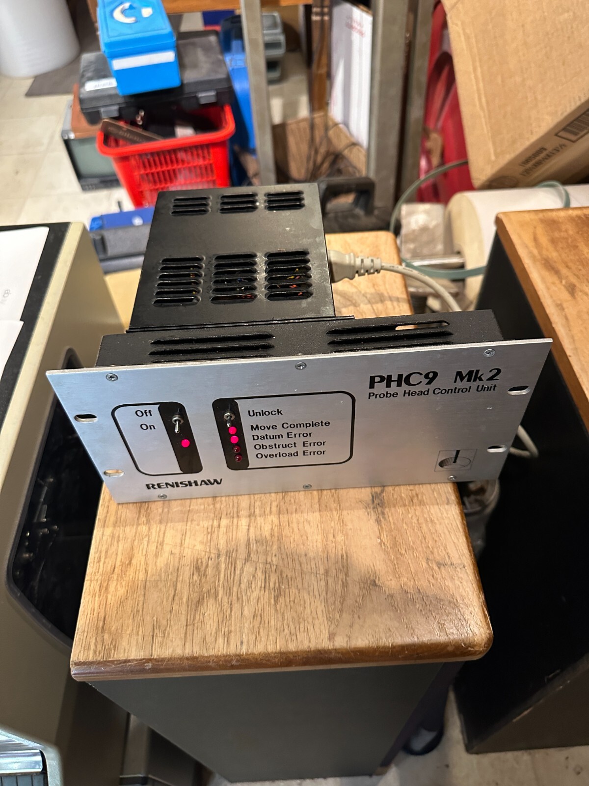 Renishaw PHC9 Mk2 Probe Head Control Unit w/PSU 9 Power Supply Unit