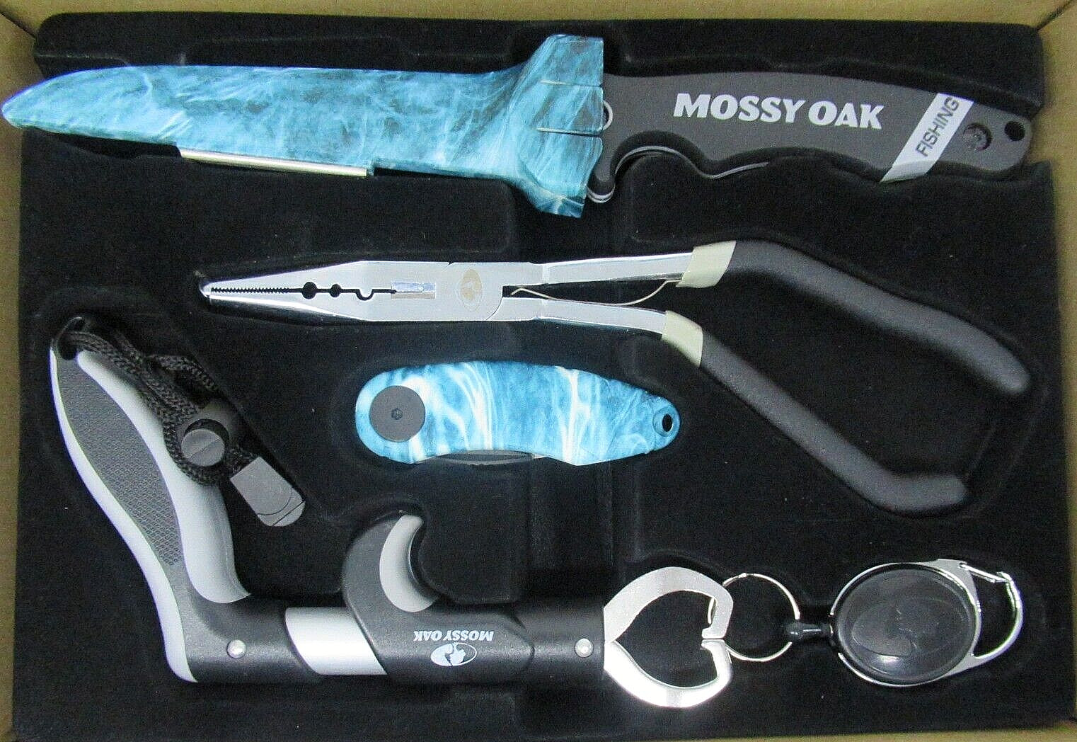 Mossy Oak 4pc Fisherman's Kit, MO8028AE