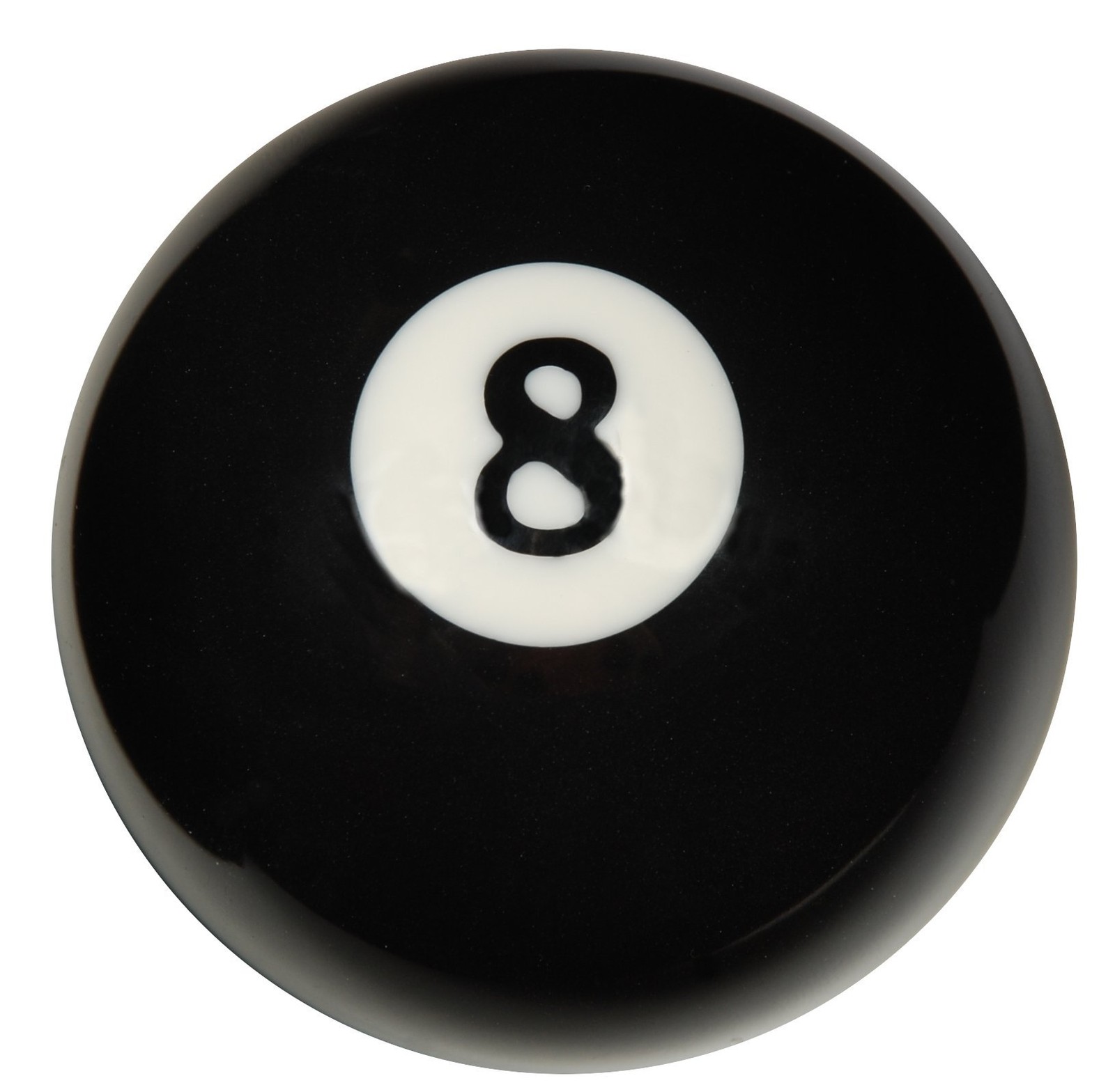 Iszy Billiards # 8 Ball Regulation Size 2 1/4" Pool Table 2 1/4 ", Black