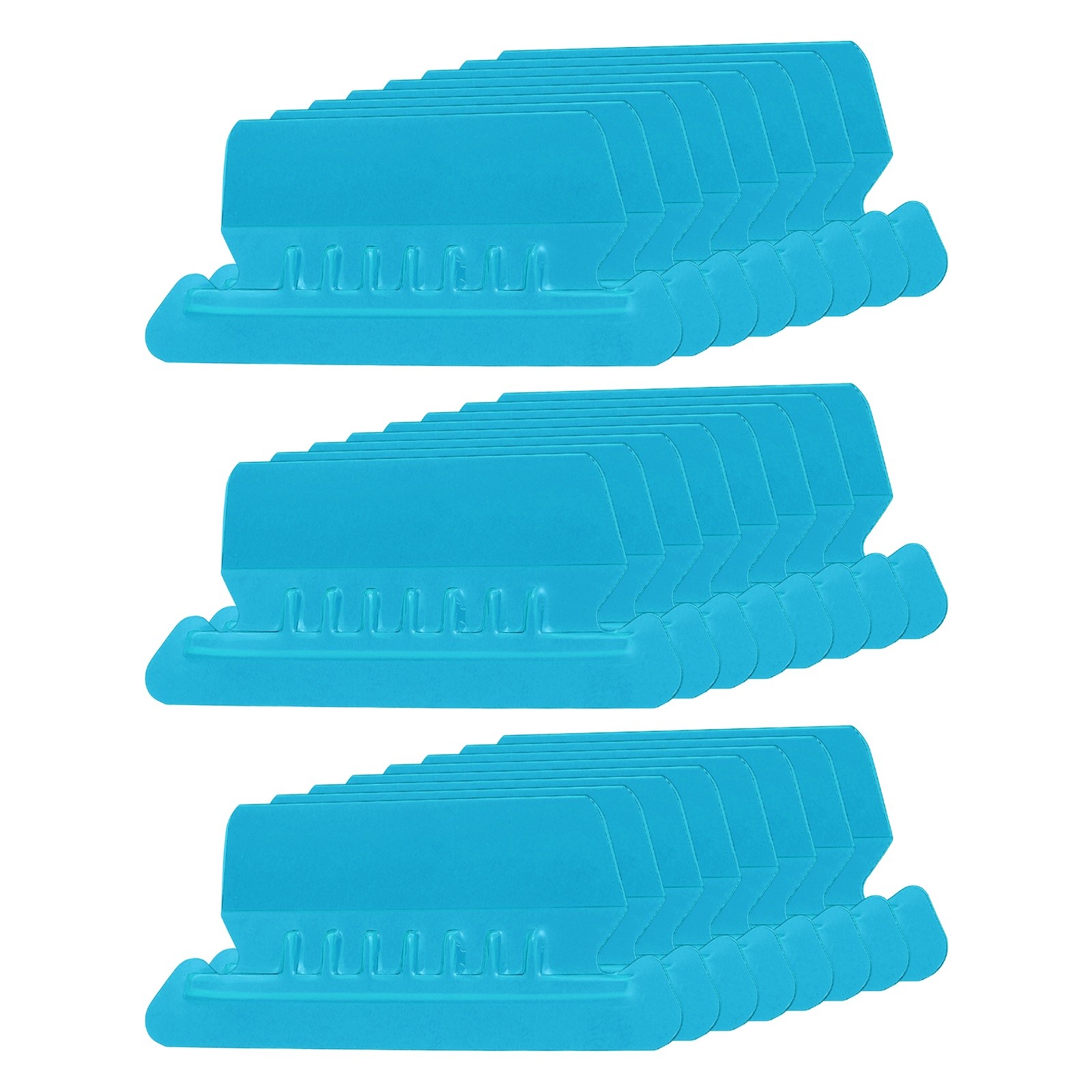 3" File Folder Labels 24Pcs, File Folder Tabs with Inserts Labels Blue Slot