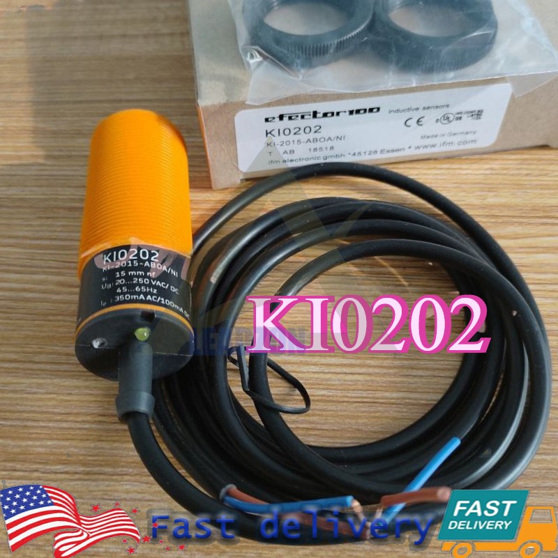 Ki0202 IFM Normally Open Proximity Sensor KI-2015-ABOA/NI Adjustable Type US