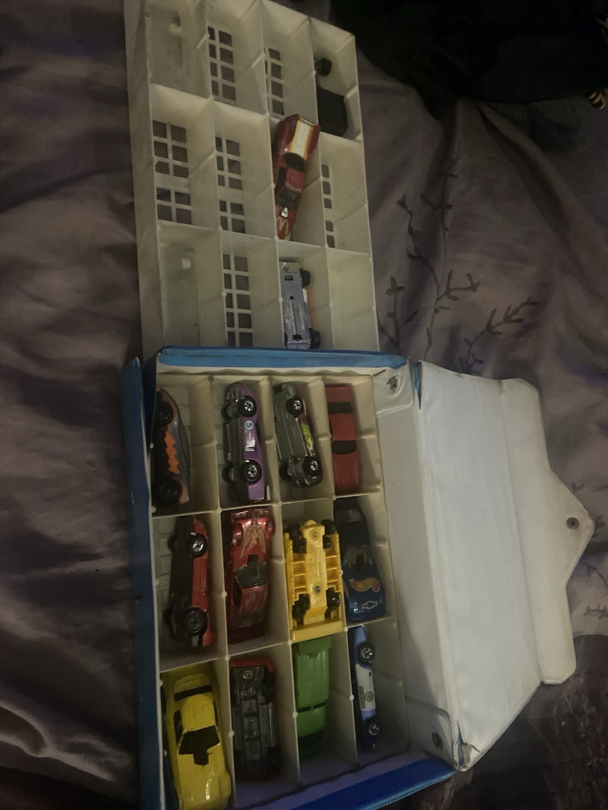 2 Vintage 1975 Hot Wheels 24 Car Collector’s Carrying Cases