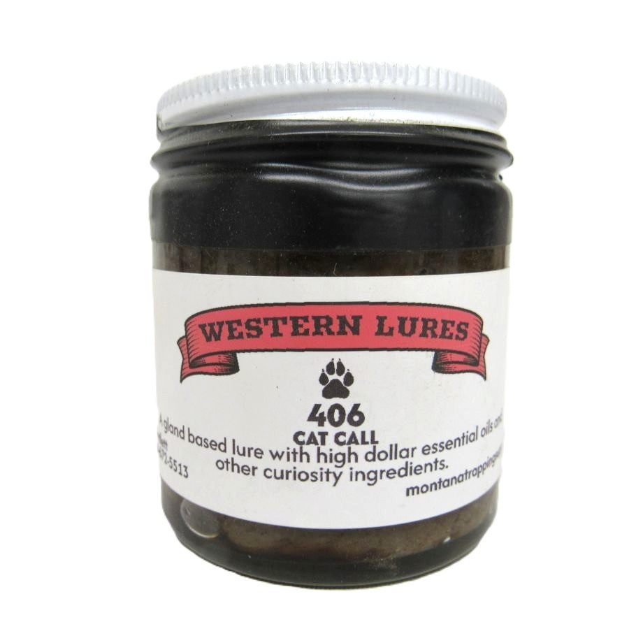 406 Cat Call Gland Lure Western Lures Trapping Supplies 4 oz Jar