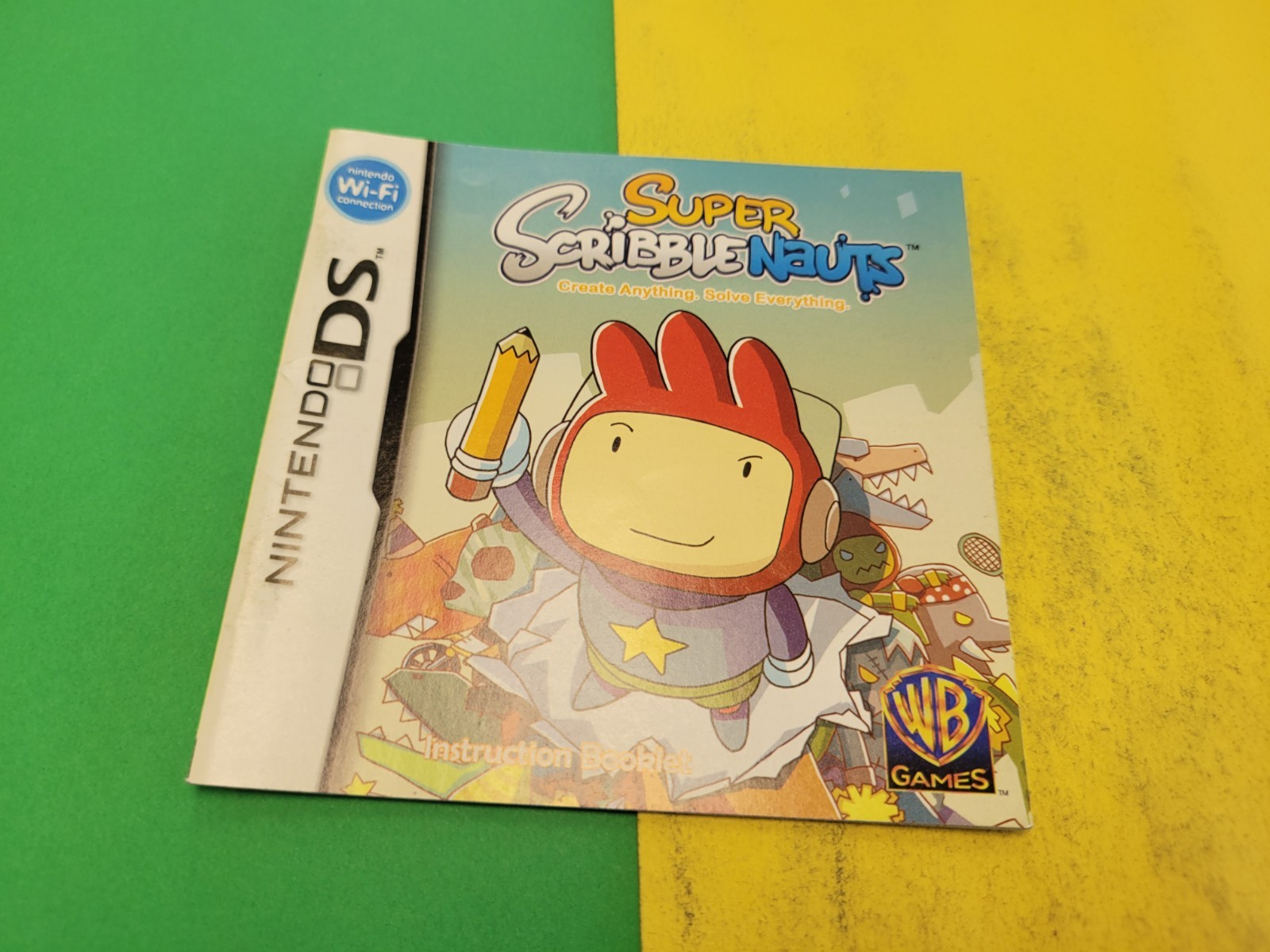 Super Scribblenauts (Nintendo DS) Instruction Manual