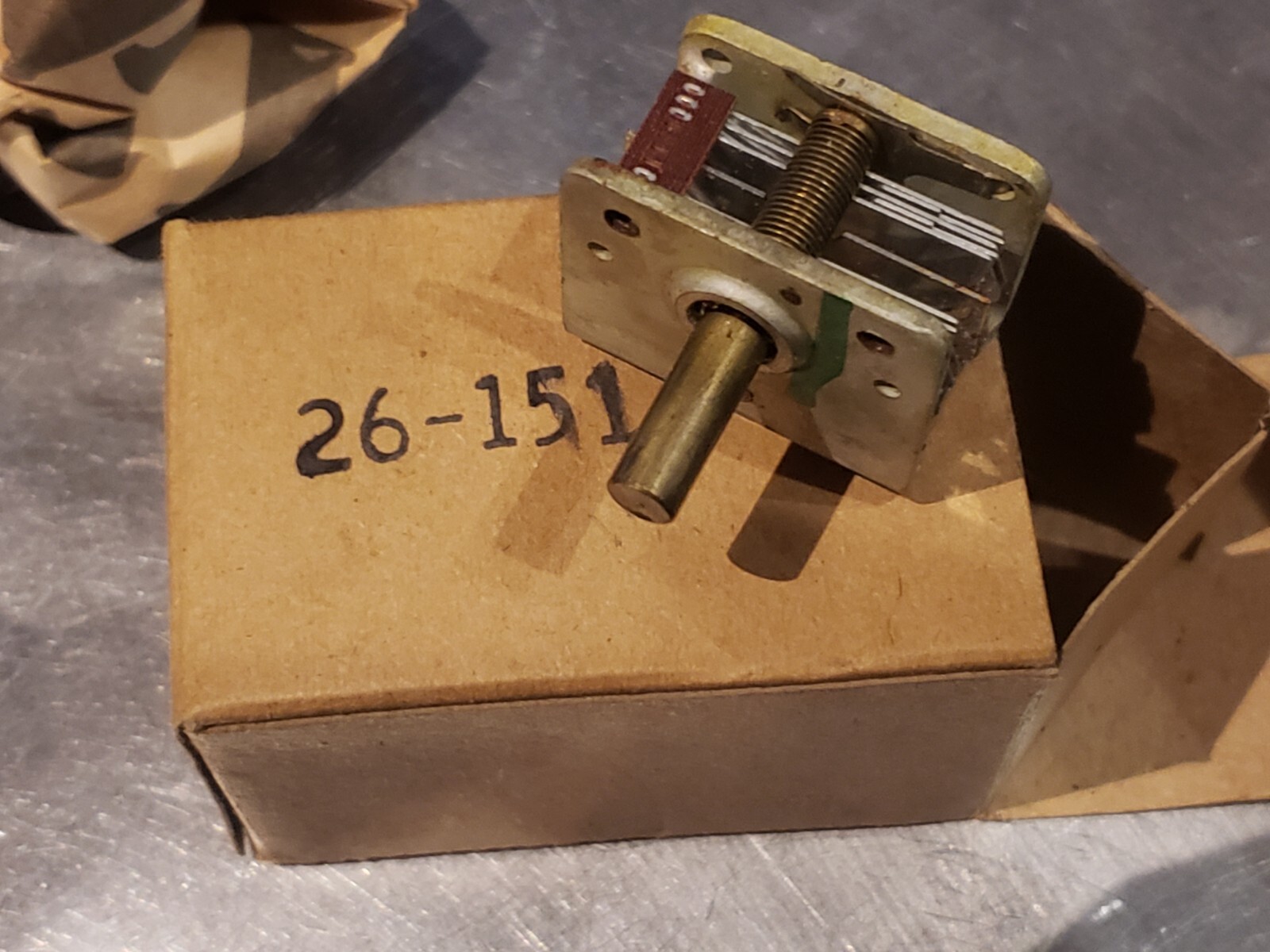 One New Heathkit Preselector Air Variable Capacitor #26-151 for the HW-8