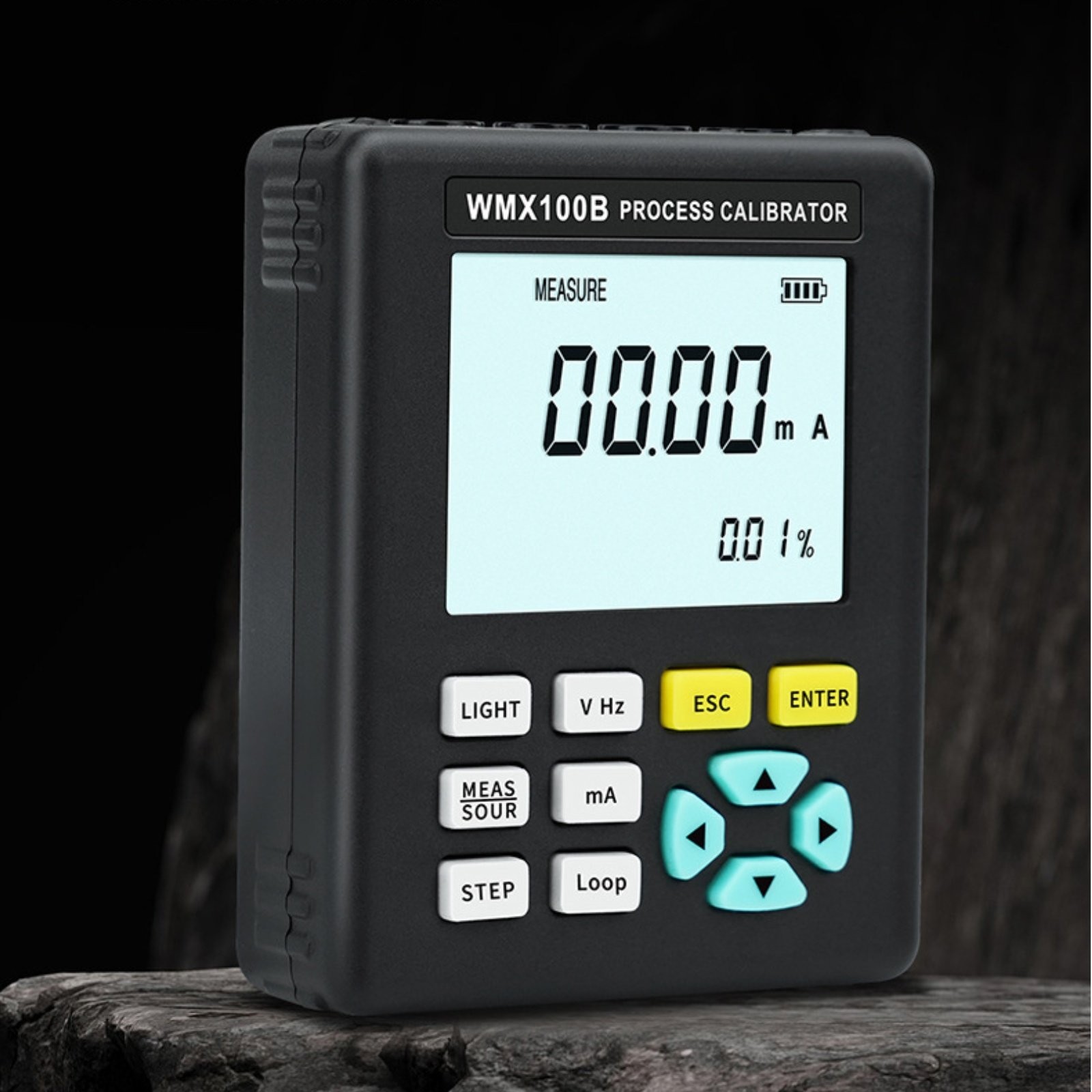 Handheld Process Calibrator Backlit LCD Display Mini Waveform Generator