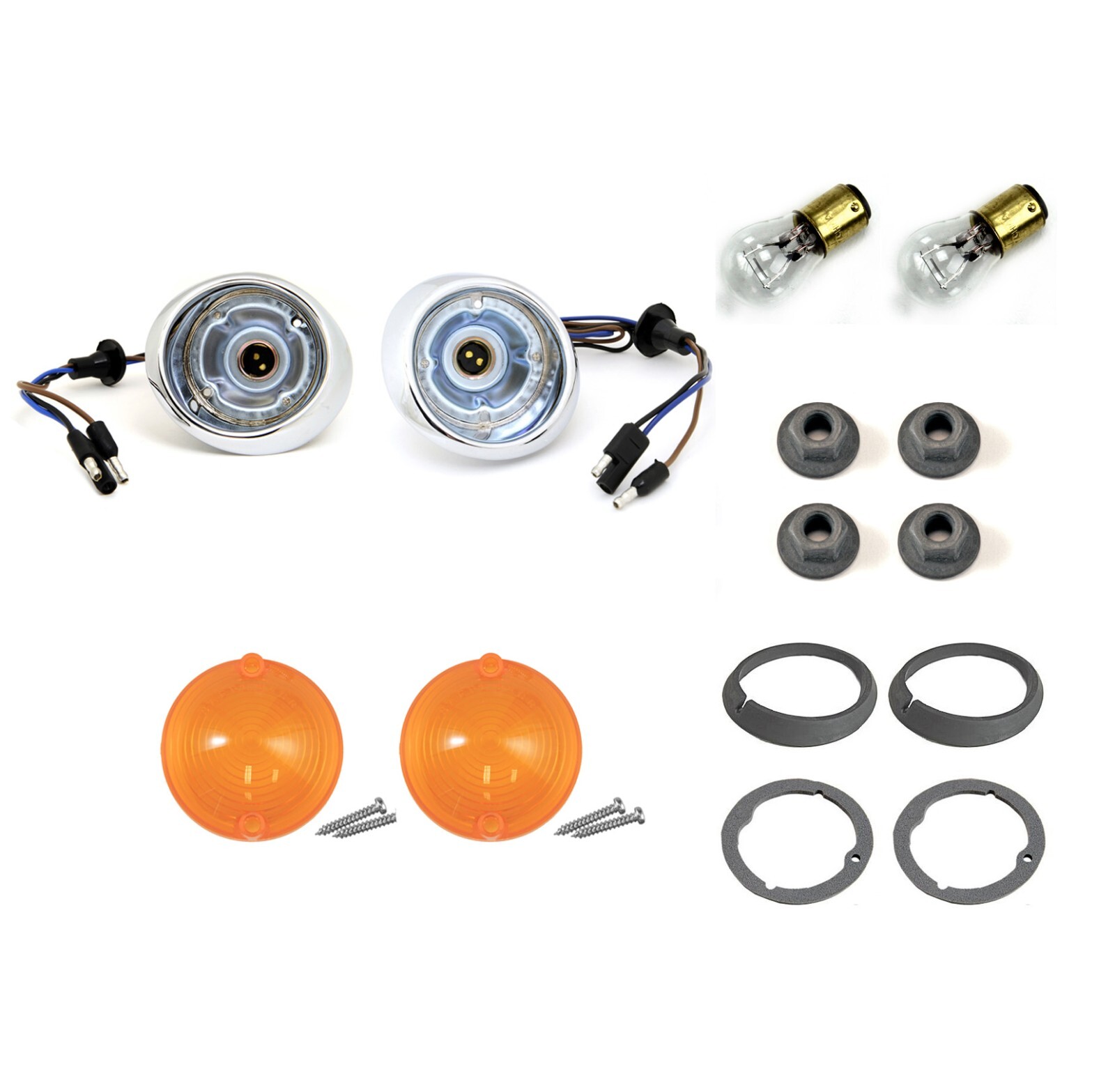 64-66 Mustang Parking Light Kit