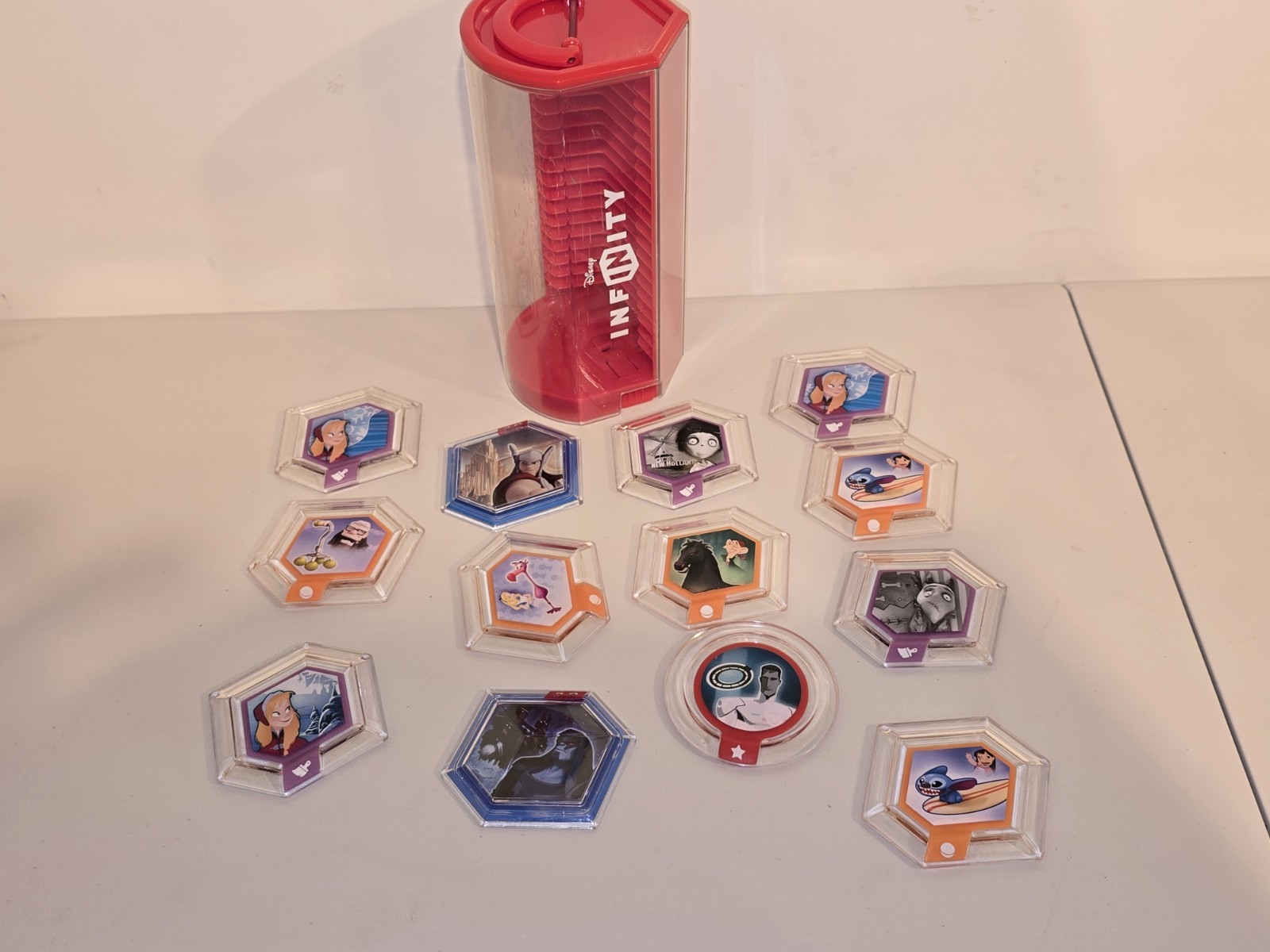 DISNEY INFINITY Power Disc Lot  13 With Case
