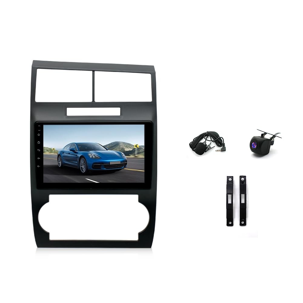 Car Stereo for Dodge Charger Magnum 2005-07 4+64G 9in HD Touch GPS BT Backup Cam