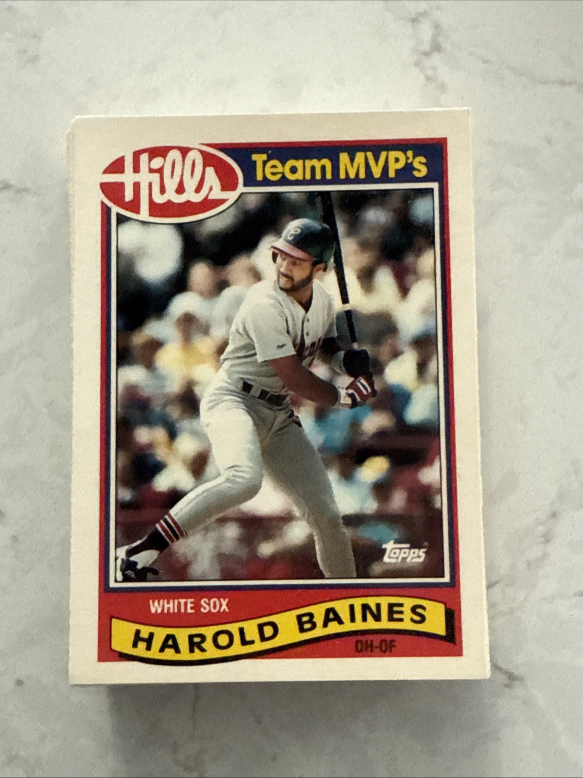 1989 Topps Hills Team MVP's MLB Card #s 1-33 -You Pick- Baseball Trading Cards