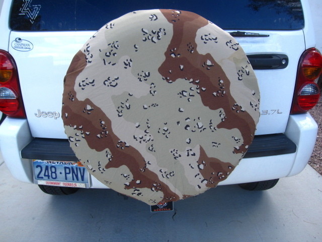 US Army Desert Camo Alice LC II Rucksack Pack Cover or Jeep Spare Tire Cover #2