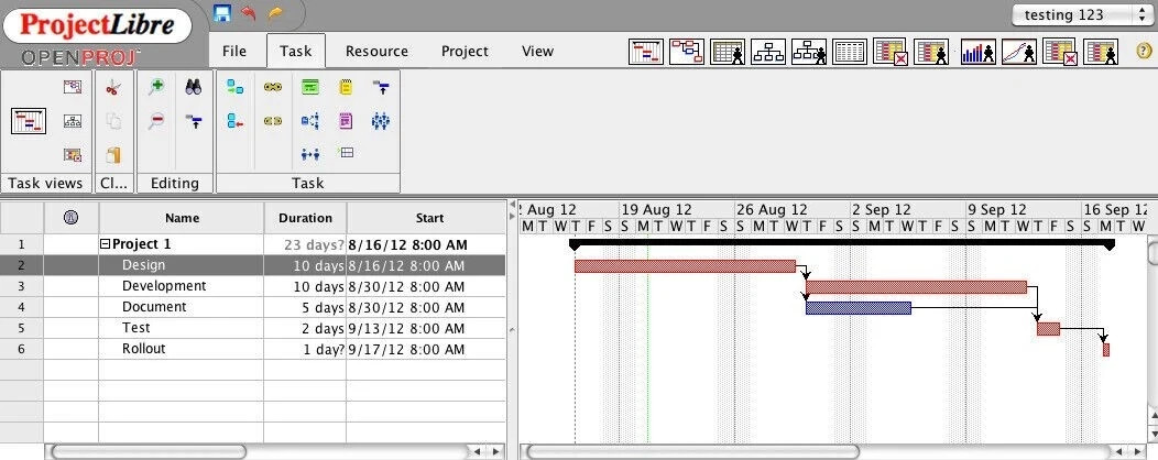 Project Management Software - Gantt Charts, Task Tracking, Project Timelines USB