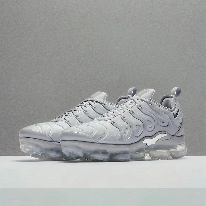New Nike Air VaporMax Plus Silver Men's Running shoes