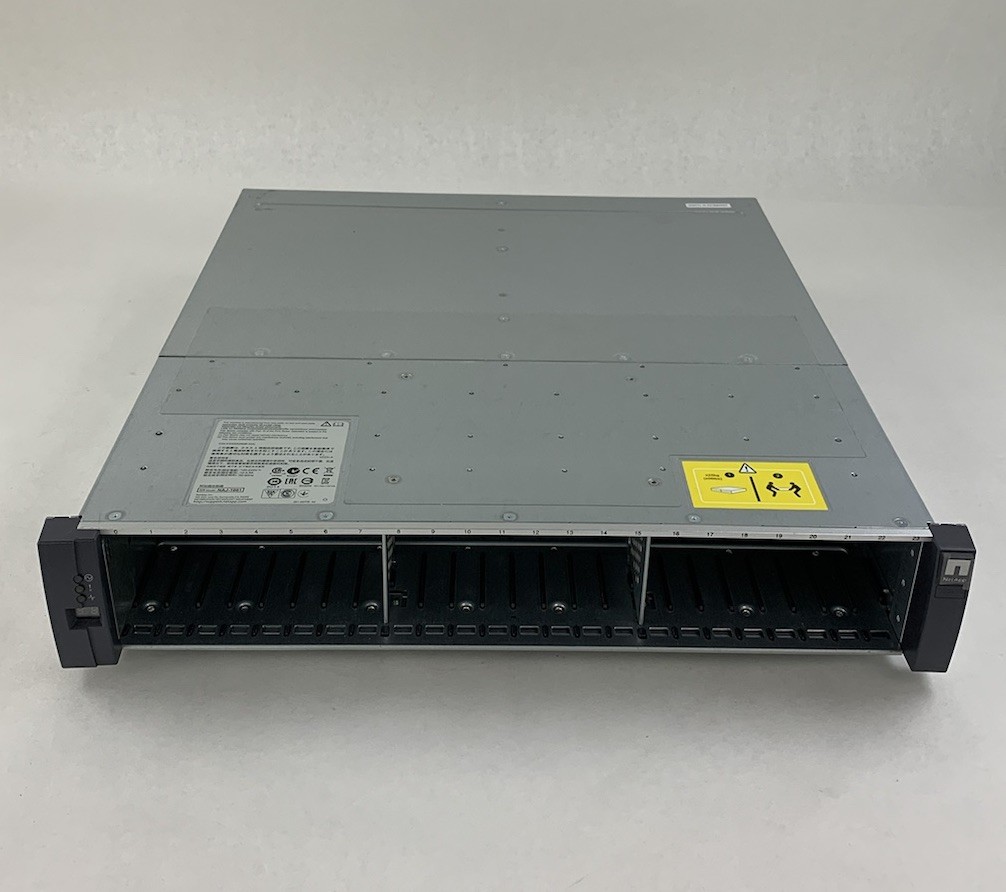 NetApp NAJ-1001 SAS Disk Array 24 Bay Shelf - No Logic Board, PSU, or HDD Caddy