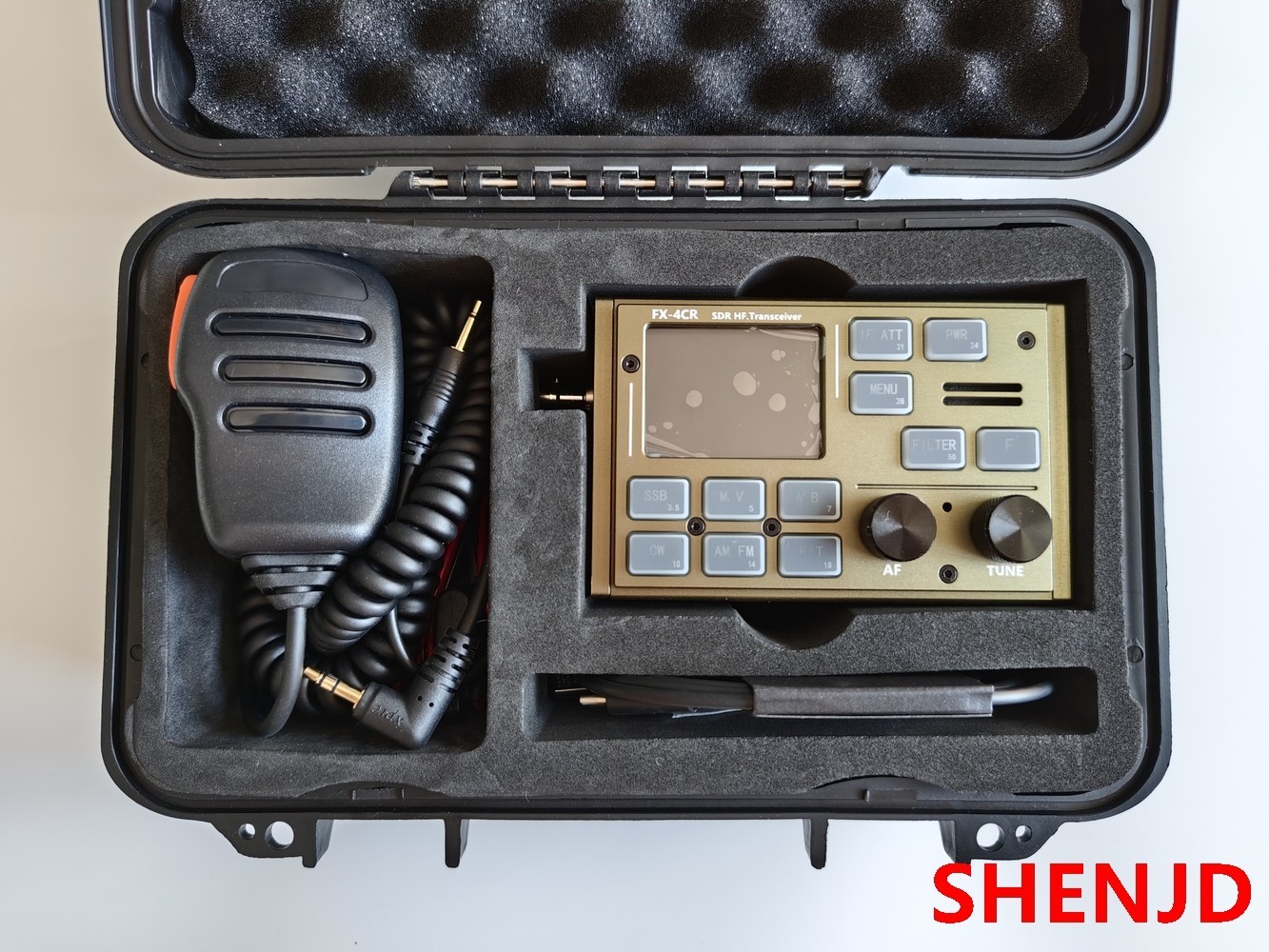FX-4CR-2 Third Generation SDR HF Transceiver 1-20W Support USB/LSB/CW/AM/FW Mode