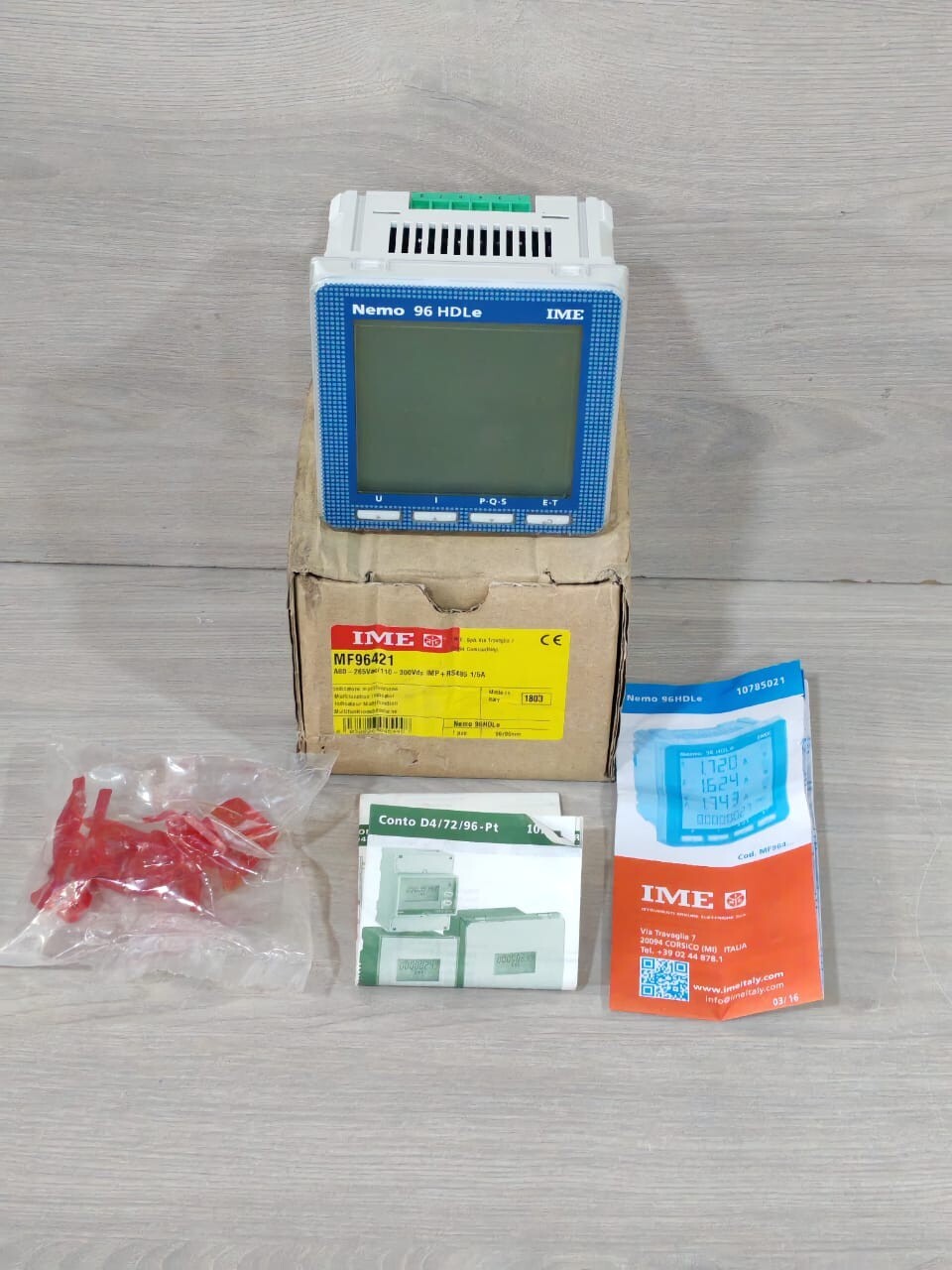 IME NEMO 96HDLe MF96421 POWER ANALYZER -WITH FILTHY BOX
