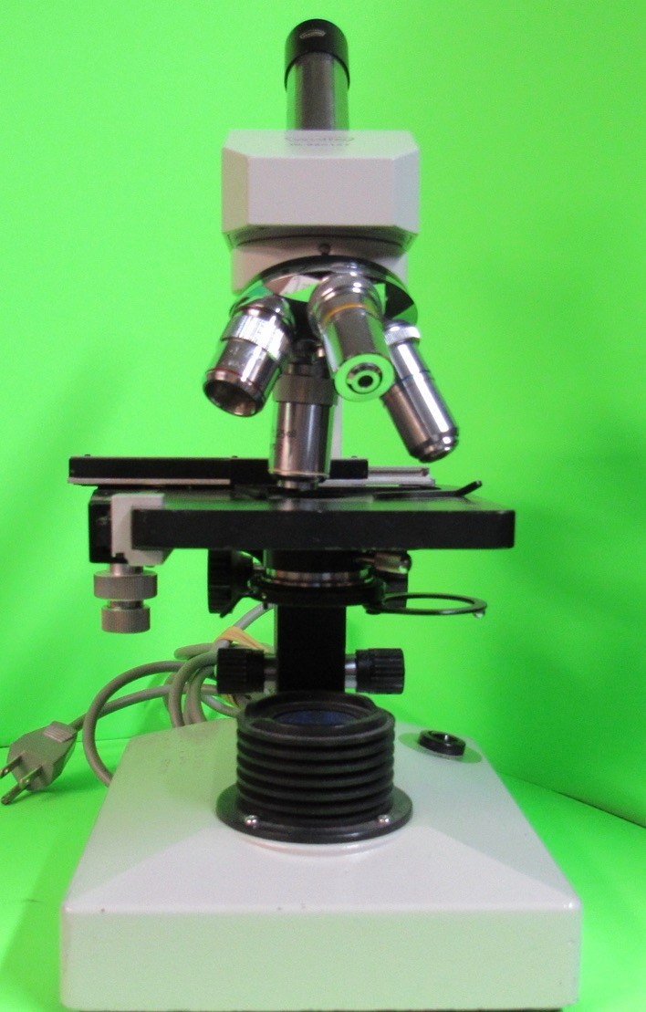 Wolfe No. 850157 Microscope w/2 extra specimen stages