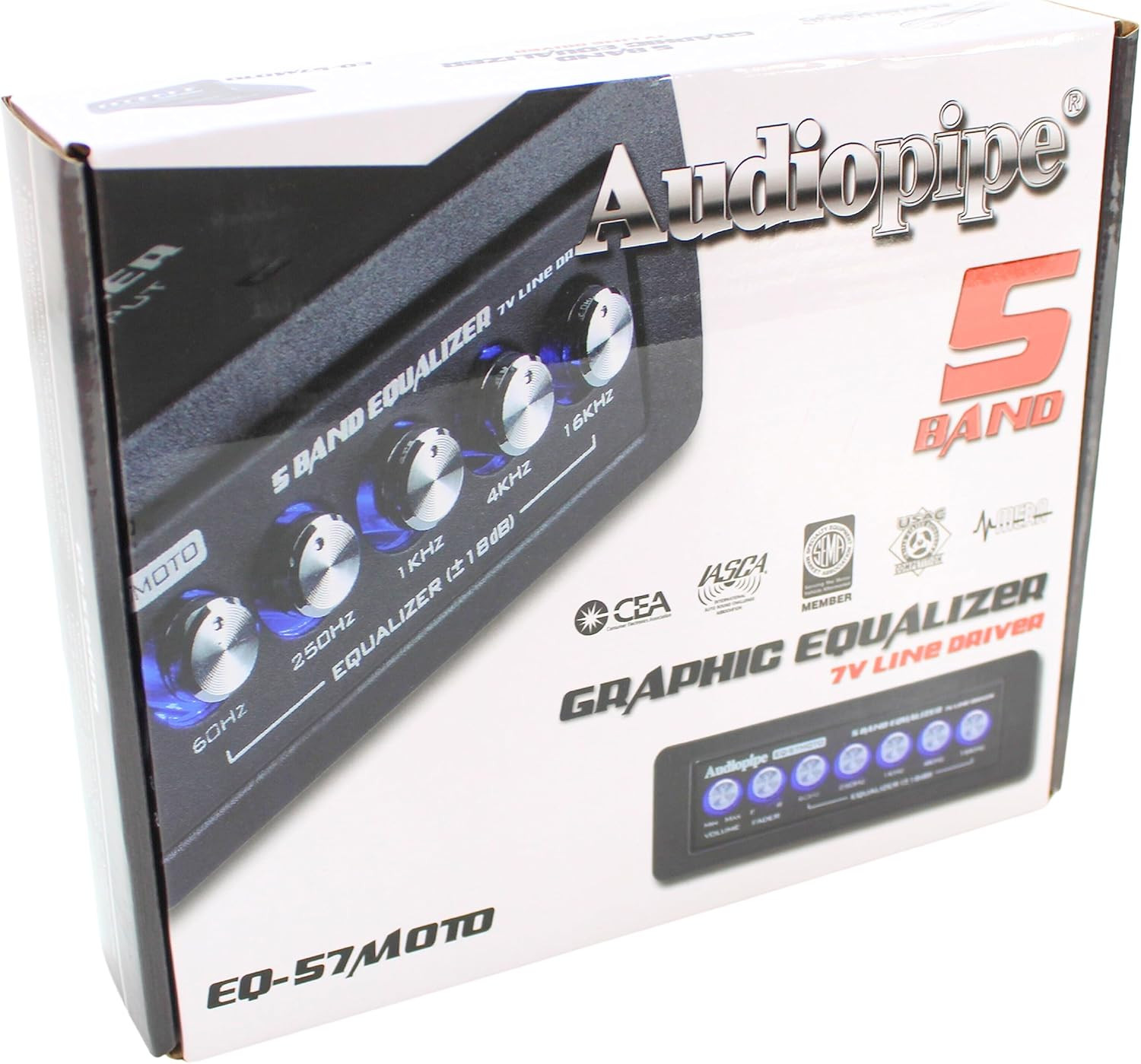 5 Band Graphic Equalizer with 7 V Line Driver (EQ-57MOTO)