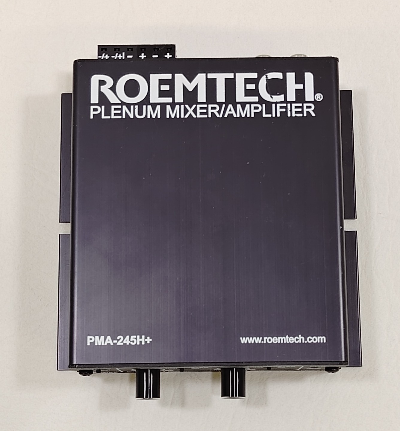Roemtech Classroom Audio PMA-245+ Plenum Amplifier 45 Watts - 2 Channel Stereo