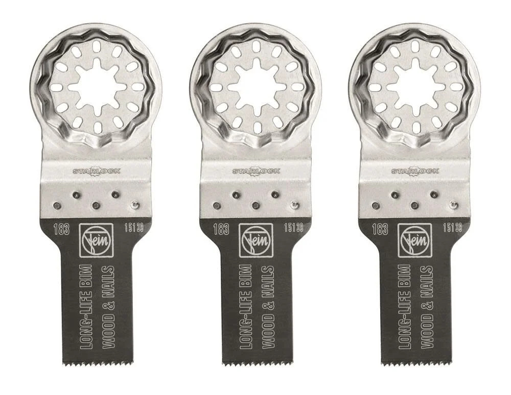Fein Starlock E-Cut 183 Long-Life Saw Blade With Bi Metal Teeth For All Woods