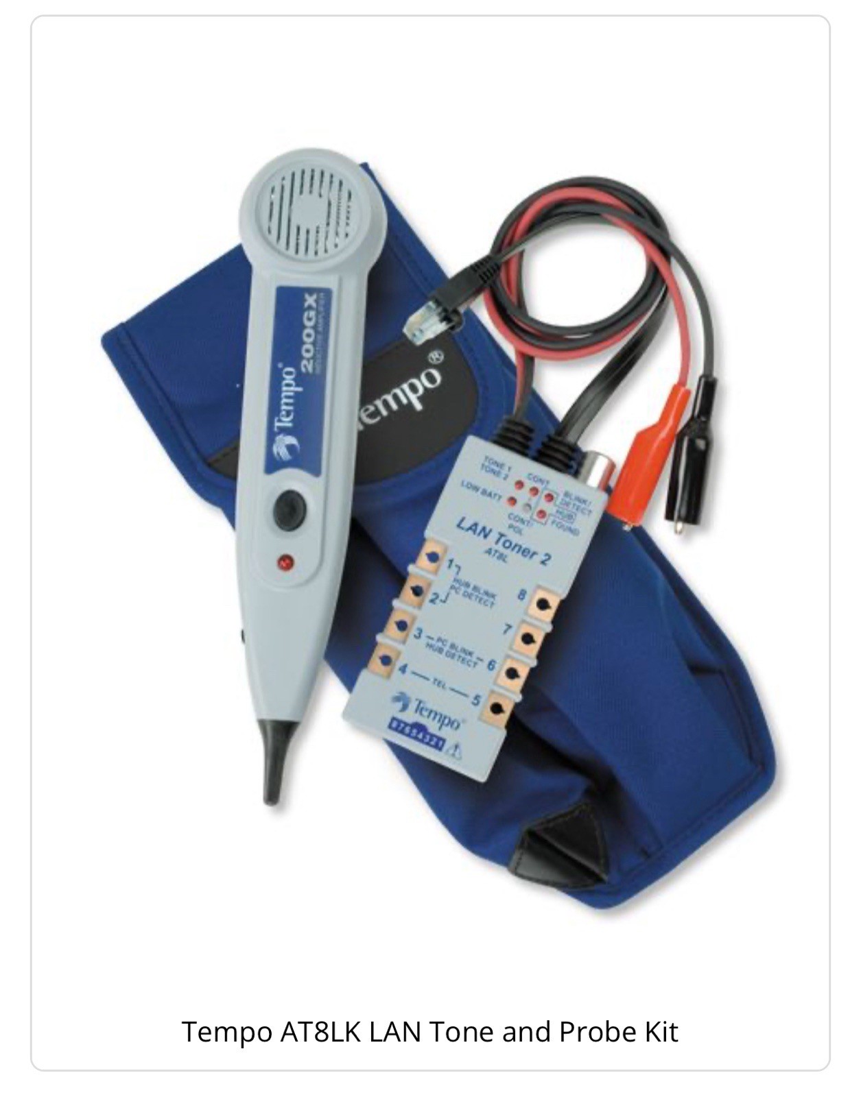 Tempo AT8LK LAN Toner Kit, And 200GX Inductive Amplifier
