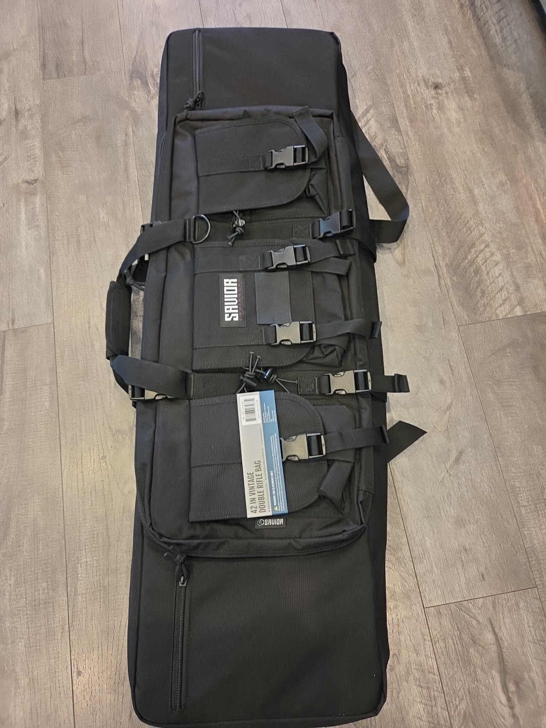 Savior Equipment American Classic Double Rifle Bag, 42" (Black)