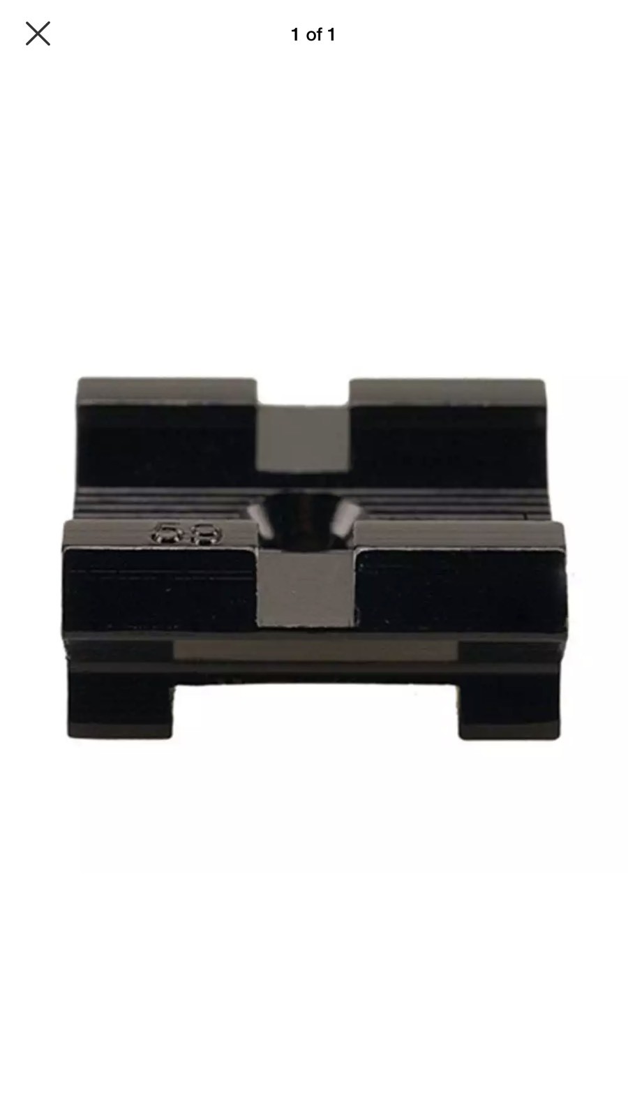 Weaver TOP Mounting Bases 48059 Top Mount Aluminum Base #59 Aluminum Ships N 24h
