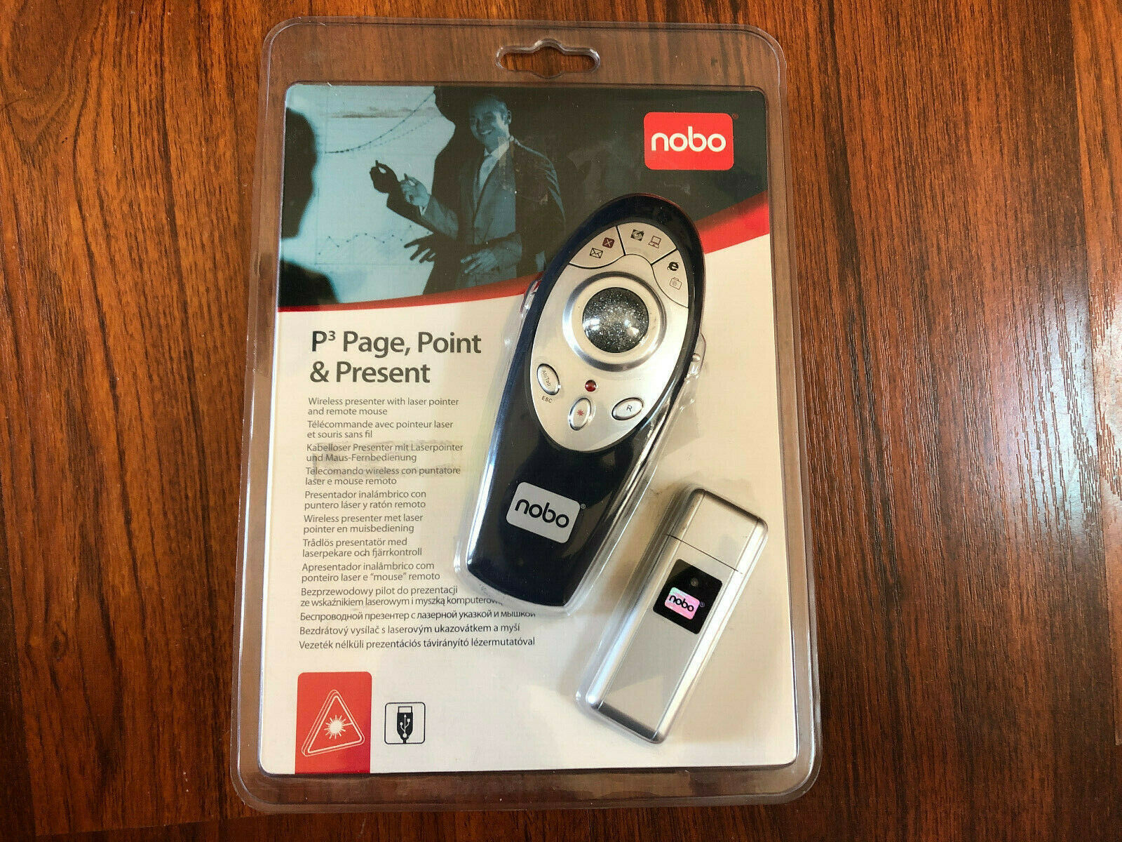 New Nobo 1902390 P3 Page,Point & Present-Laser Pointer