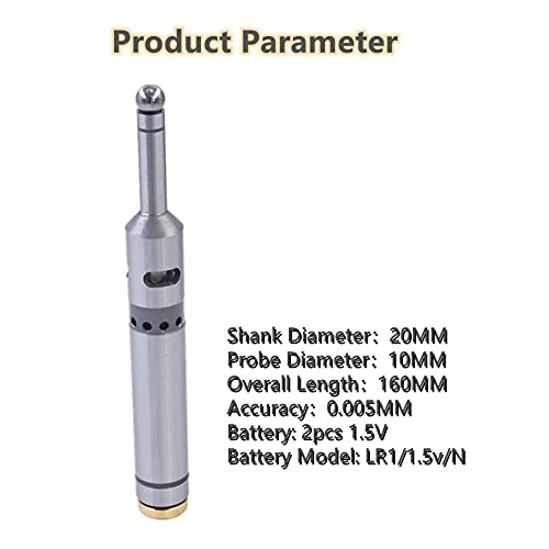 Precision Electronic Optical Edge Finder Led Beep Touch Point Sensor