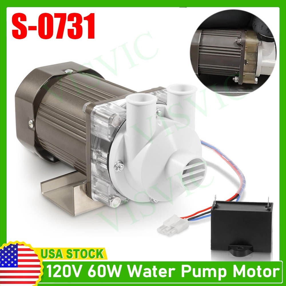 S-0731 Ice Machine Water Pump Motor Assembly Fits Hoshizaki 900-SD, KM-1300M