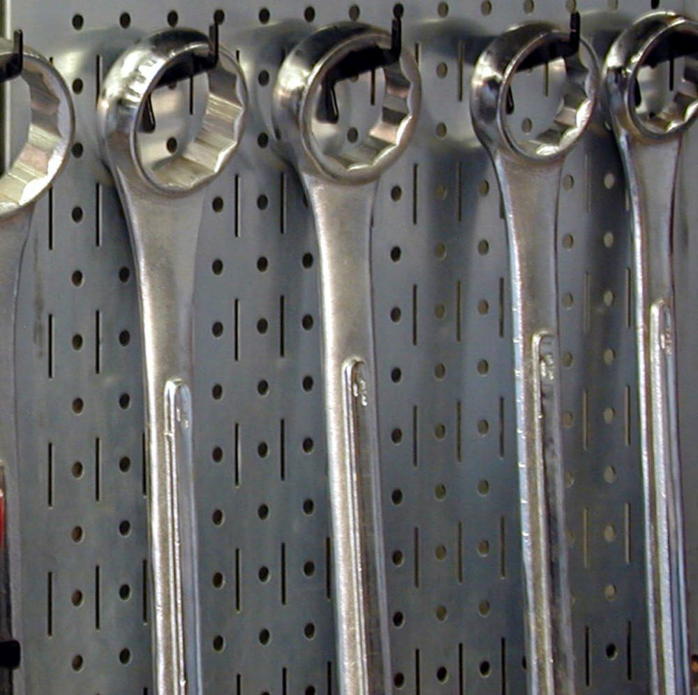 Medium 1-7/8In Hook Pack - Slotted Metal Pegboard Hooks Pegboard and Slotted Too