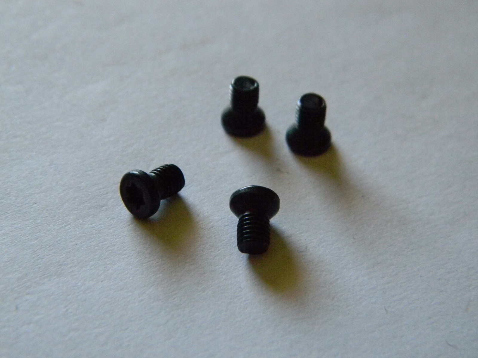 Gun Screws- Blued Star Drive Weaver Style Oval Head 6-48 X 1/4" (4)