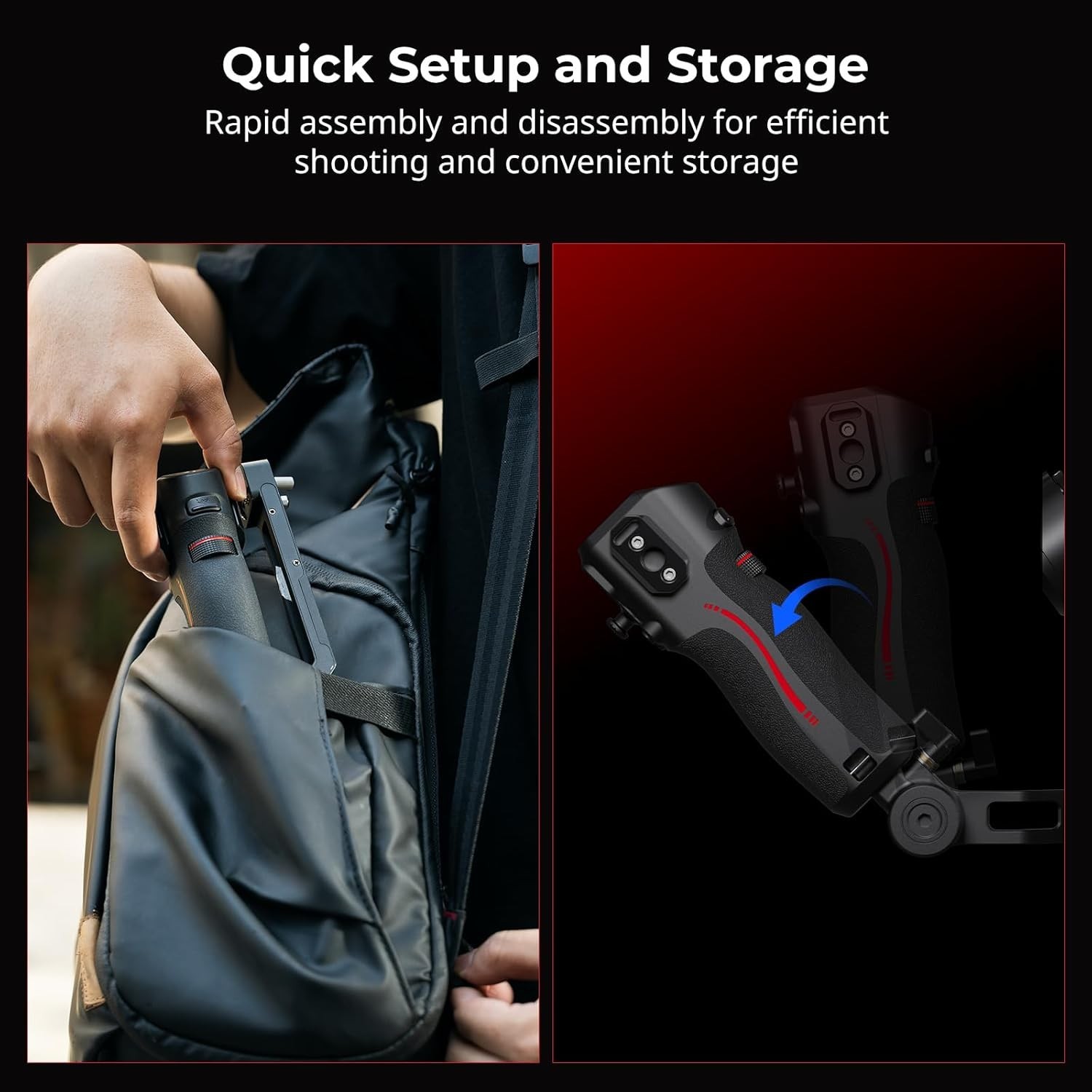 Ergonomic Sling Handle for DJI RS Stabilizers