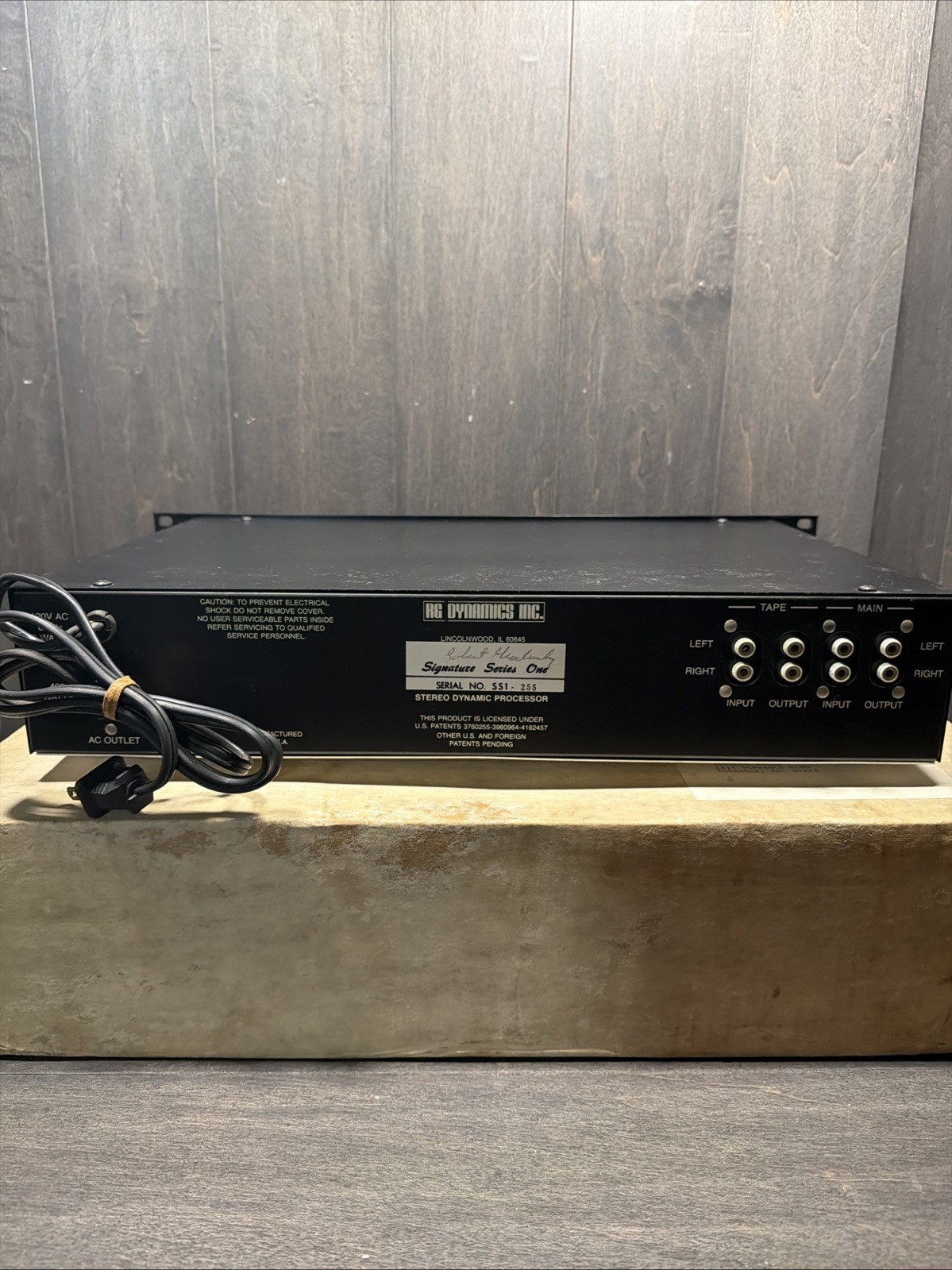 RG Stereo Dynamic Processor Pro Series One - Robert Grodinsky Excellent!!