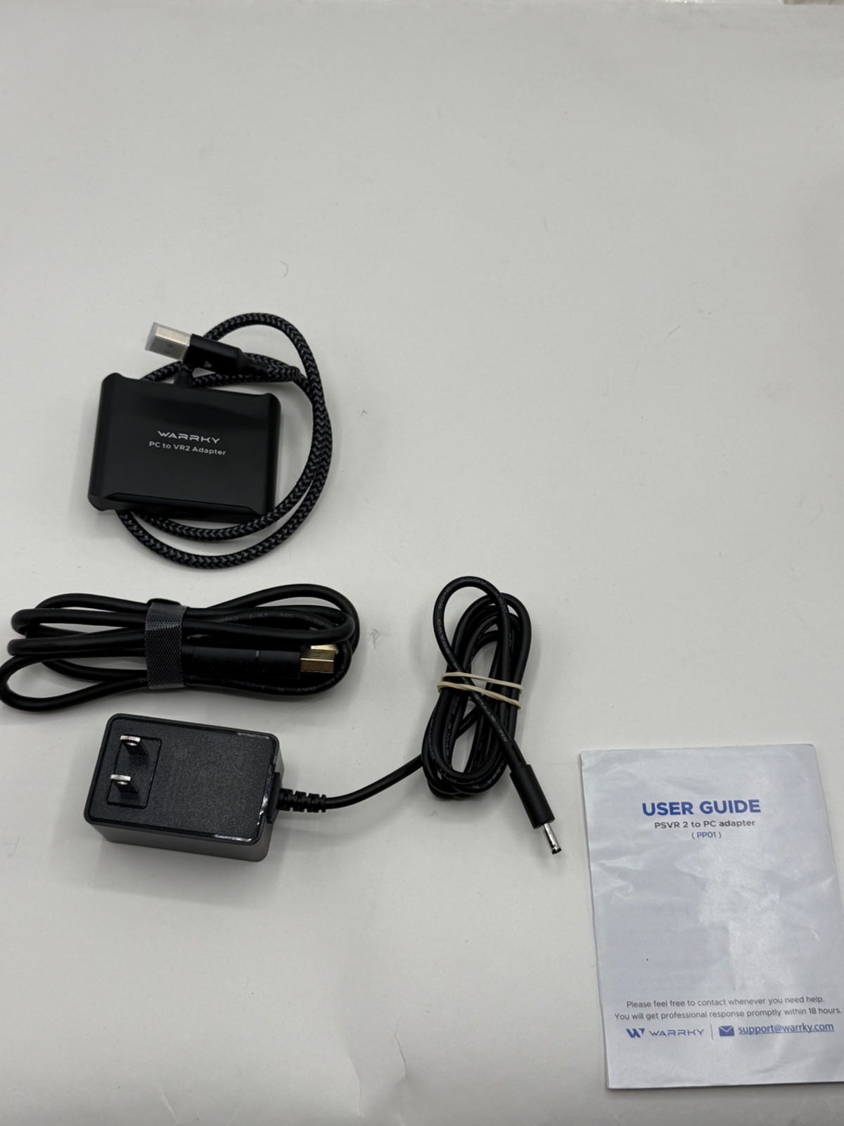 Warrky PSVR2 PC Adapter, PSVR2 Accessories [Aluminum Shell, Upgraded IC]