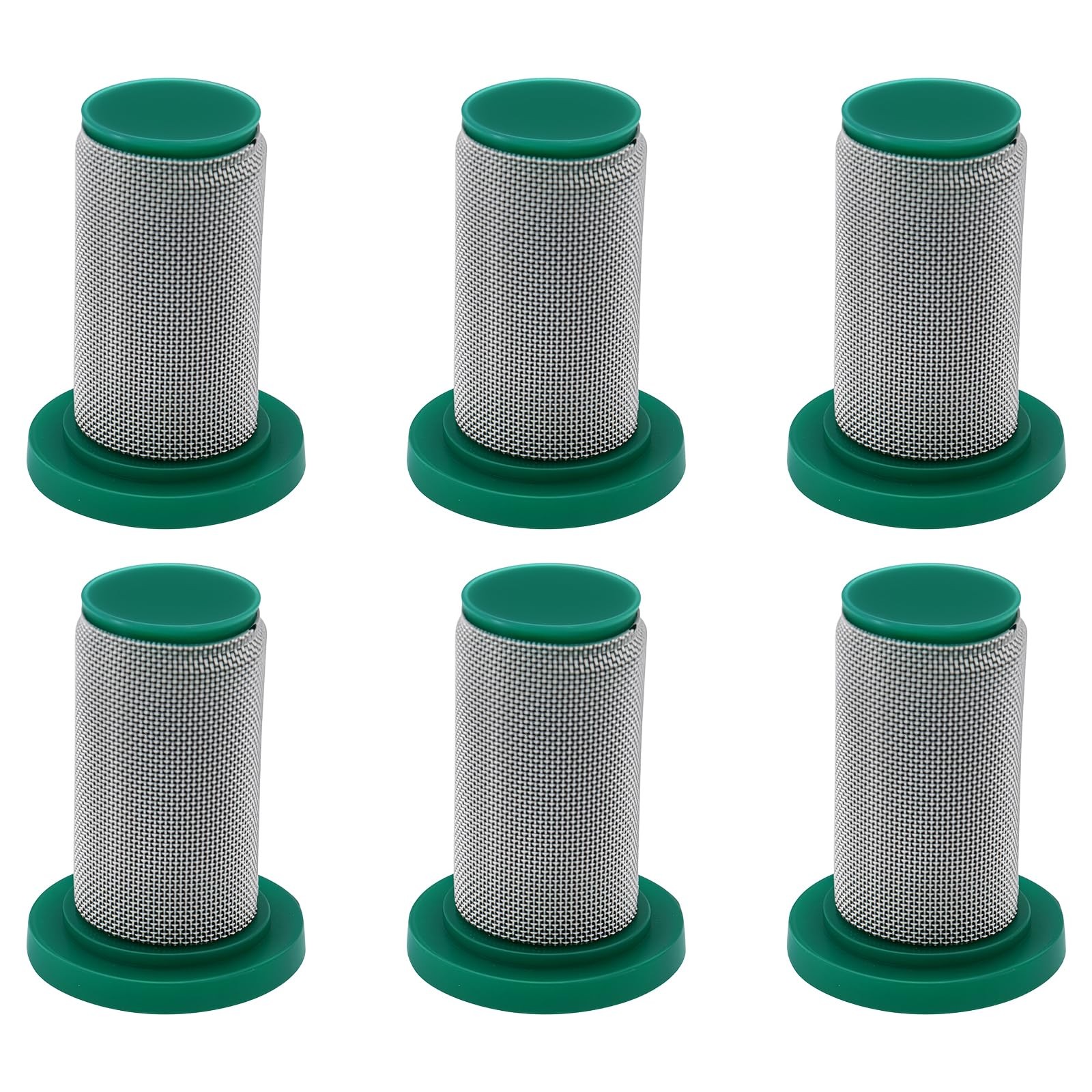 6 Pack 8079PP100 TeeJet Sprayer Nozzle Strainer Stainless Steel 100 Mesh