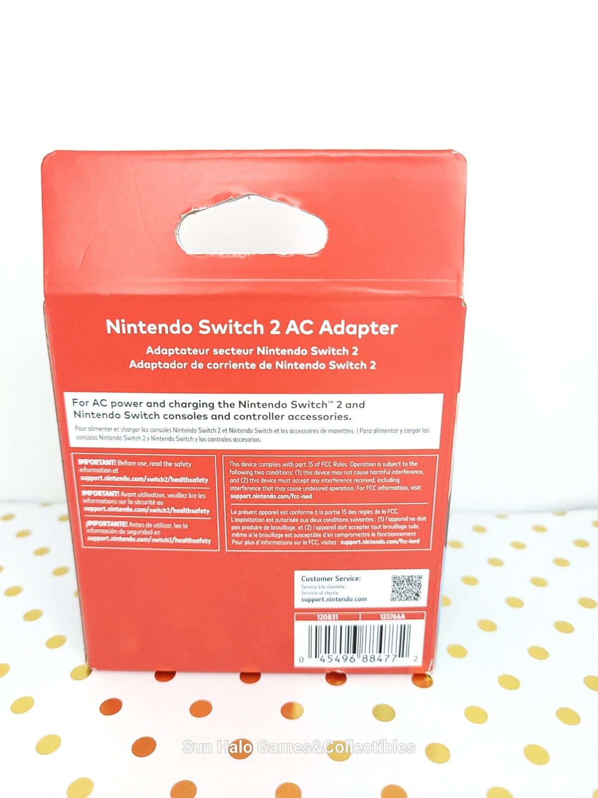 NEW Nintendo Switch 2 AC Adapter, Factory Sealed