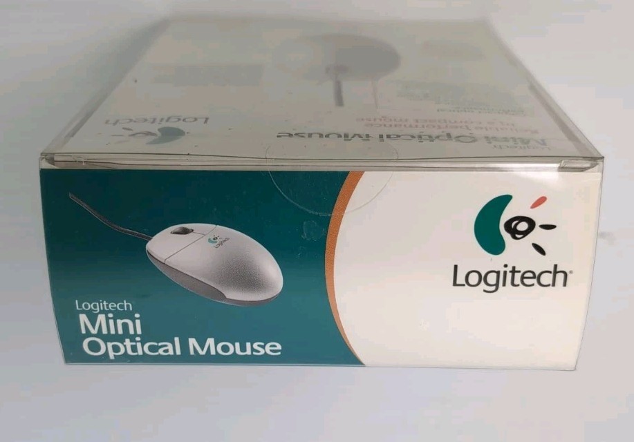 Logitech Mini Optical Mouse, Wired New See Pictures