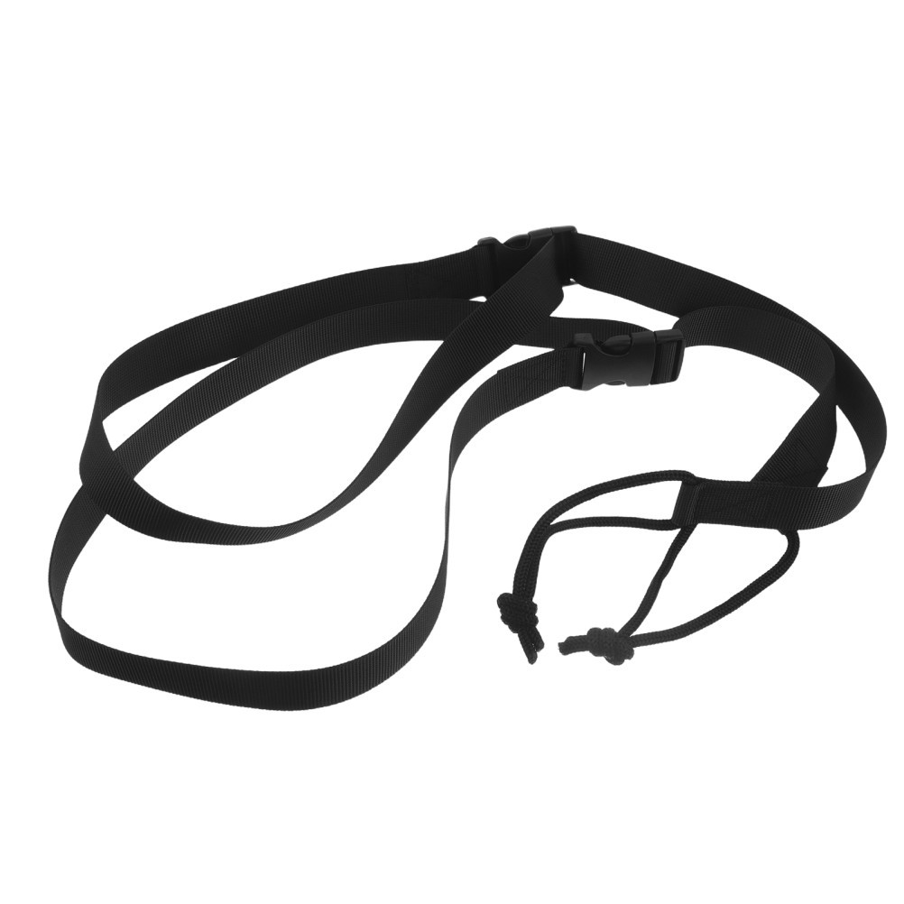 2 Pcs Black Binding Leash Cord Ski Boot Carrier Strap Straps Carry