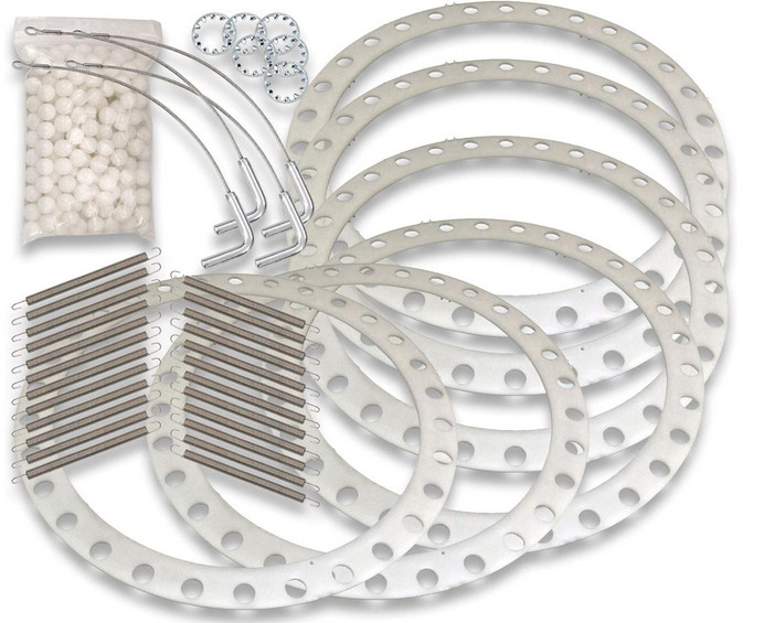 Hunter D & RL Alignment Rack Rear Slip Plate Repair Kit with Retainer Rings