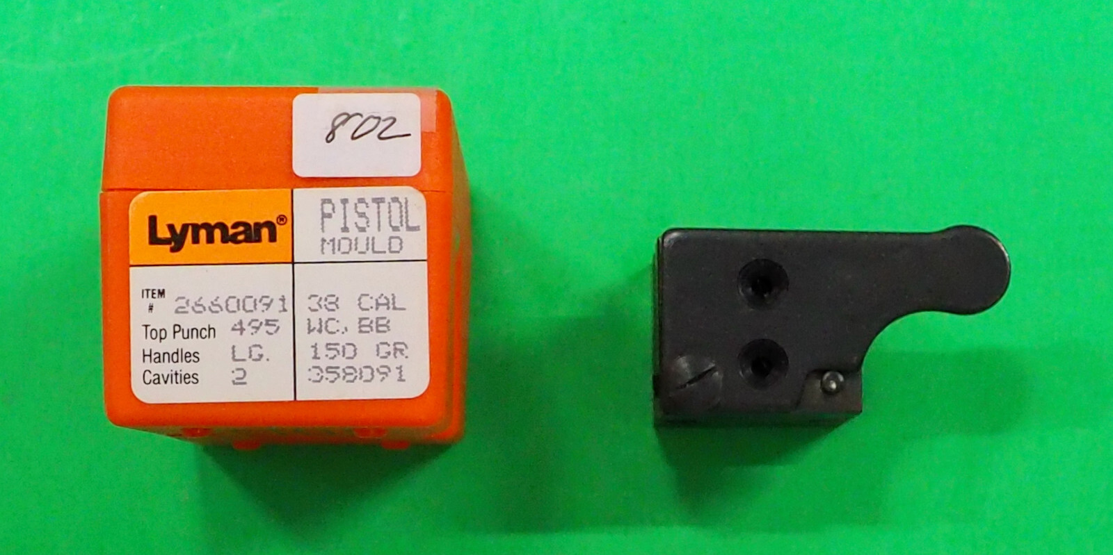 Lyman (2-cavity) Mold-(358-091)-38 Caliber-Factory NEW-in box